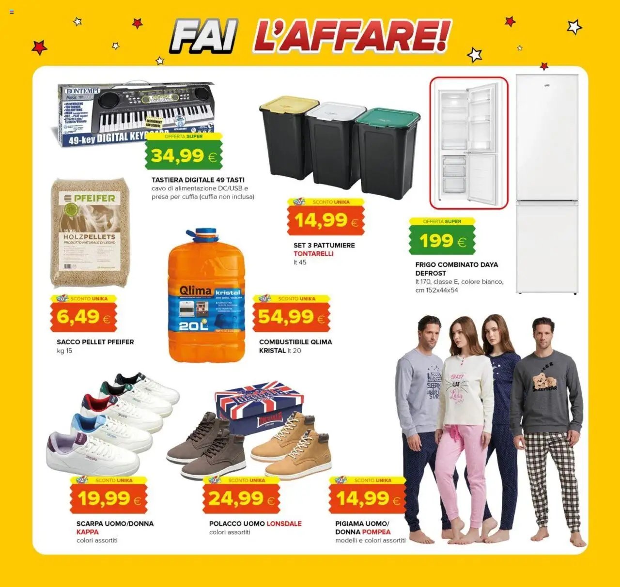 Volantino Oasi del 09.10.2025 | Pagina: 22 | Prodotti: Pellet, Tastiera, Cavo, Presa