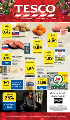 Tesco leták platný od 08.12.2025