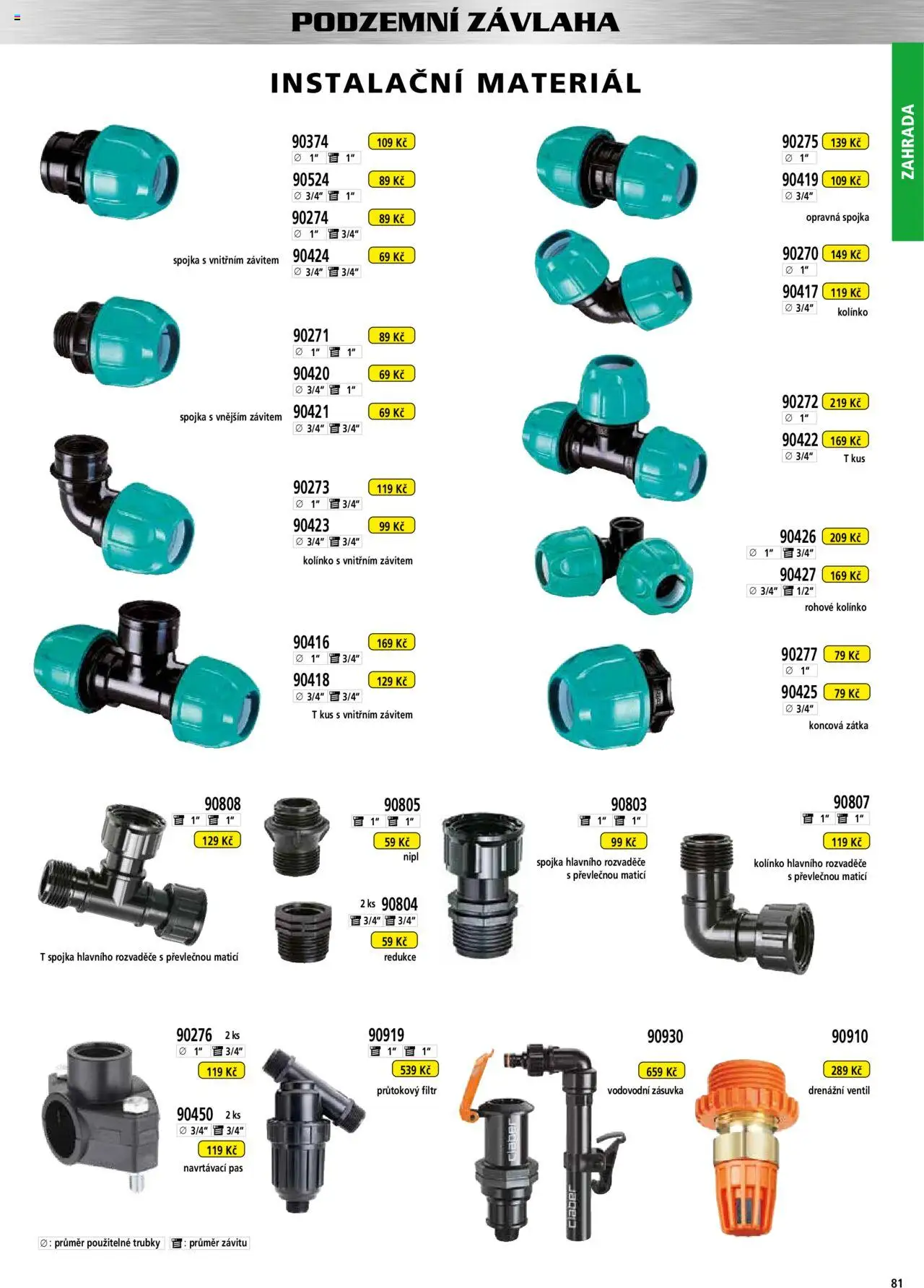 Hecht katalog - Jaro-léto 2025 od 22.04.2025 | Strana: 81 | Produkty: Zahrada, Zásuvka
