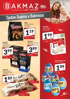 Tjedan Dupina u Bakmazu - Pregled kataloga iz trgovine Bakmaz, vrijedi od 23.03.2026