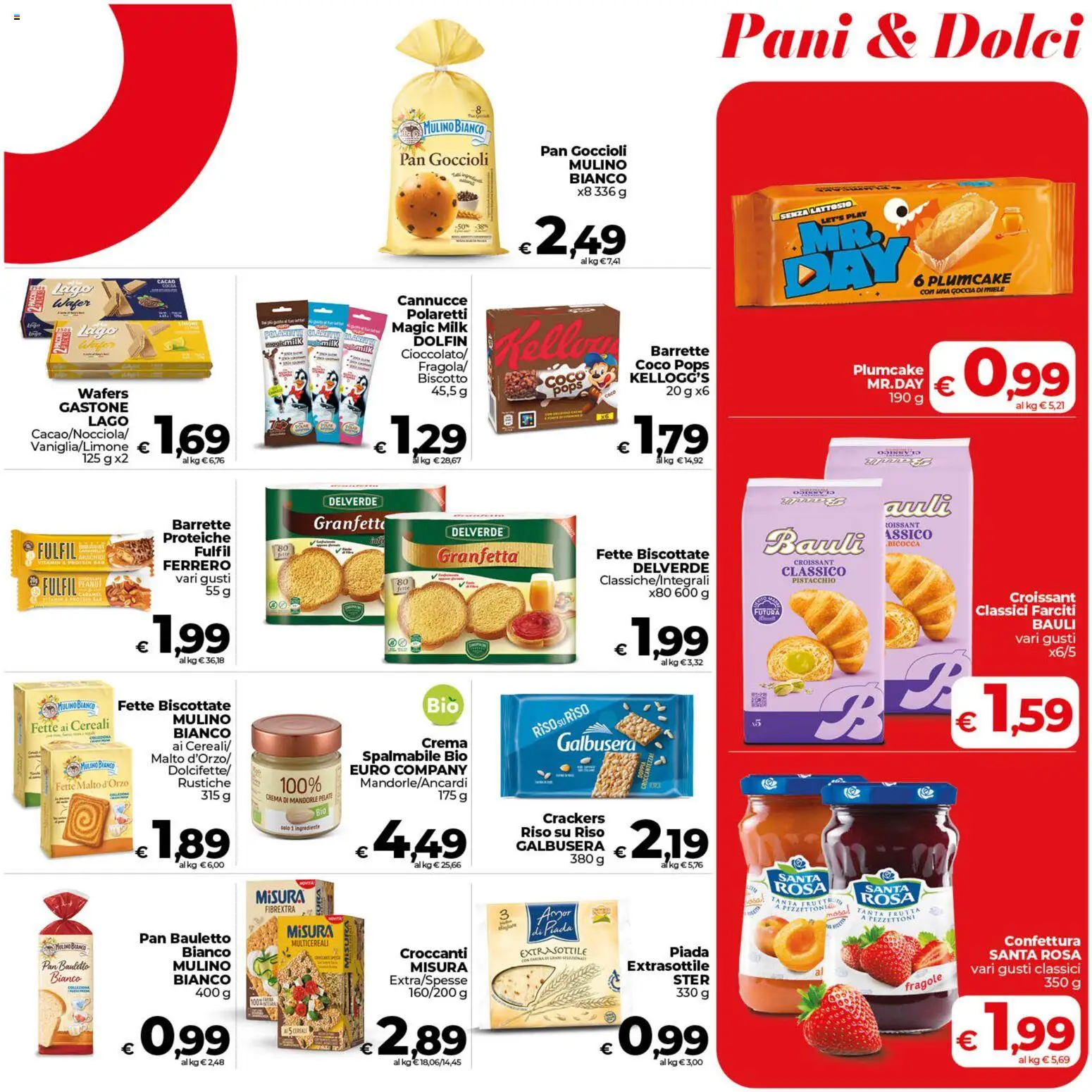 Volantino COOP del 17.04.2026 | Pagina: 15 | Prodotti: Riso, Mandorle, Fette biscottate, Miele