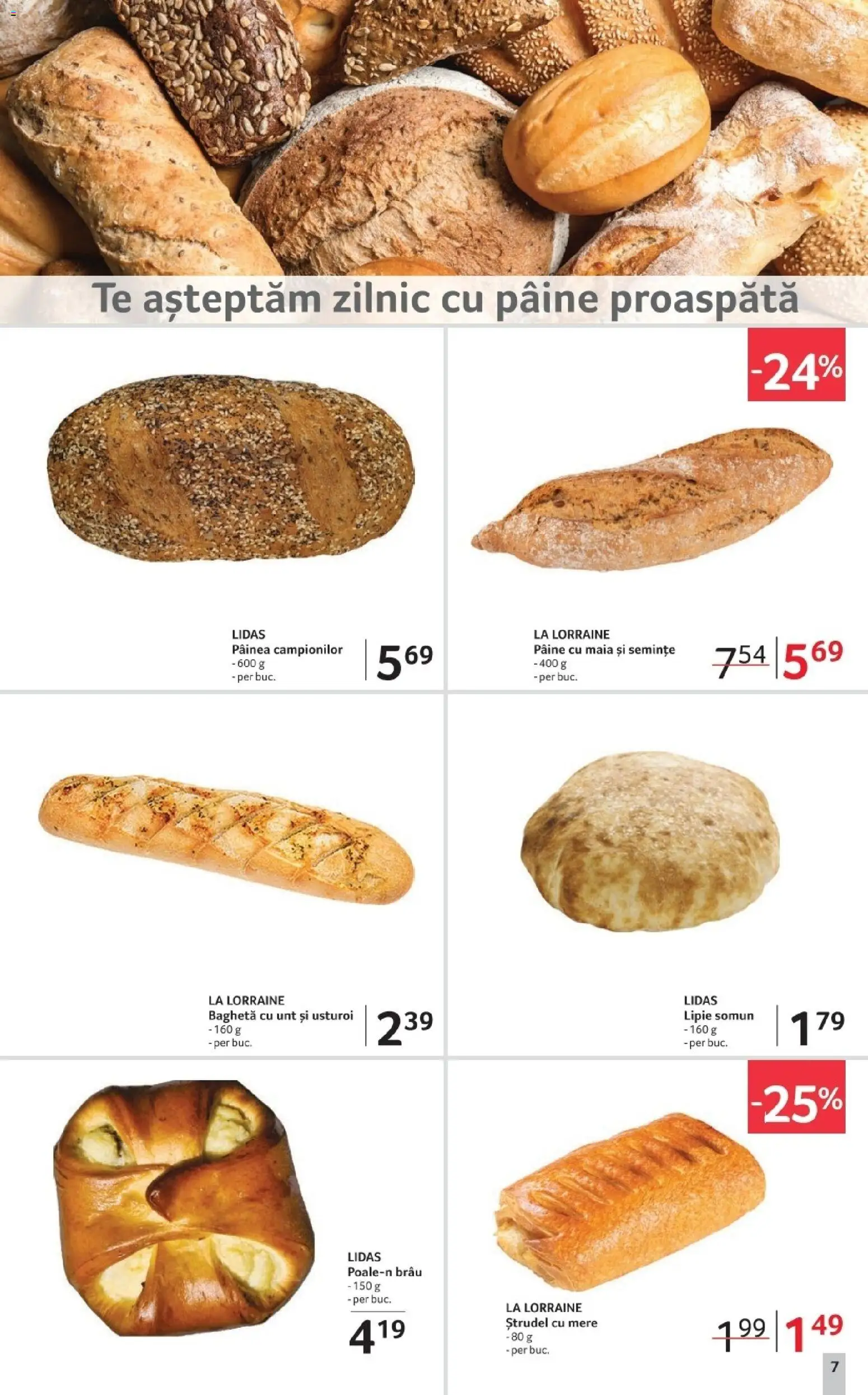 Noul catalog Selgros – valabil de la 14.11.2025 | Pagină: 31 | Produse: Semințe, Ștrudel, Unt, Mere