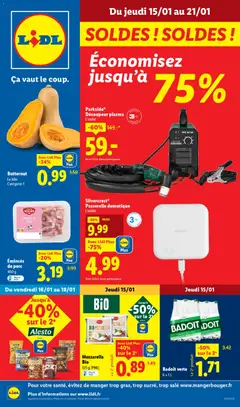 LIDL - Prévisualisation de LIDL catalogue semaine 3 valide à partir de 15.01.2026