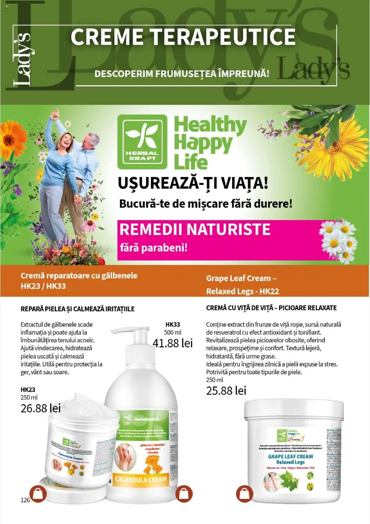 Catalog Lady’s – valabil de la 01.08.2025 | Pagină: 126 | Produse: Cremă