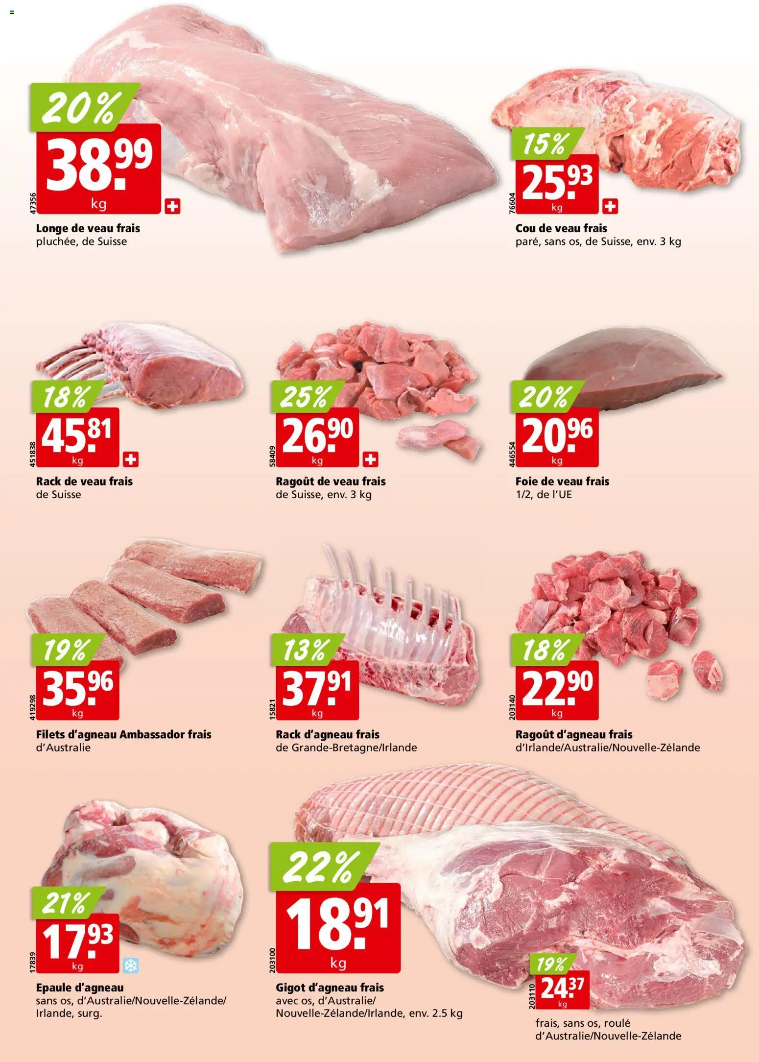 Aligro Aktionen Chavannes, Matran, Genève, Sion – gültig ab 26.01.2026 | Seite: 8