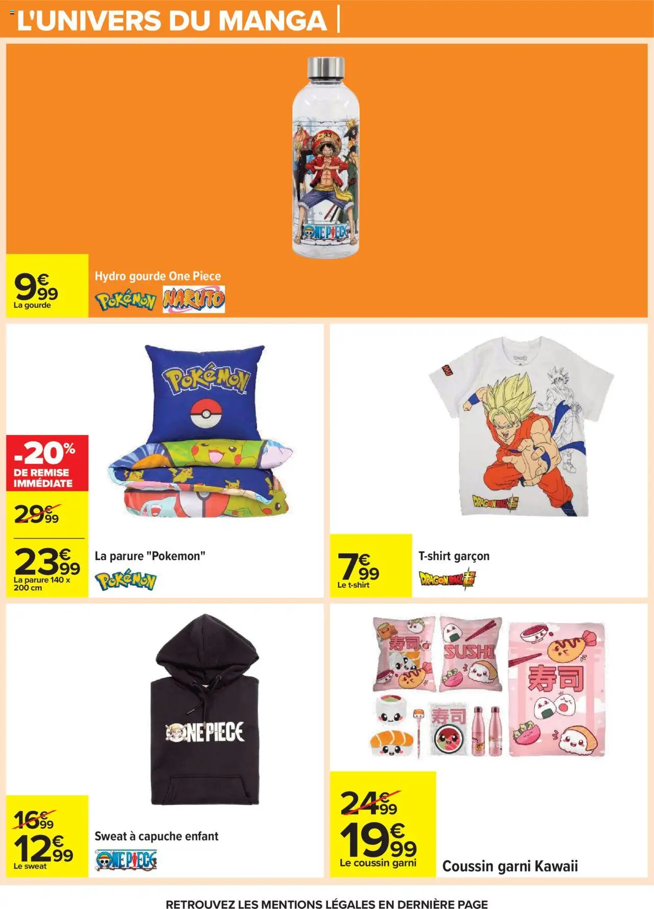  | Page: 82 | Produits: Manga, Gourde, Sushi, Sweat à capuche