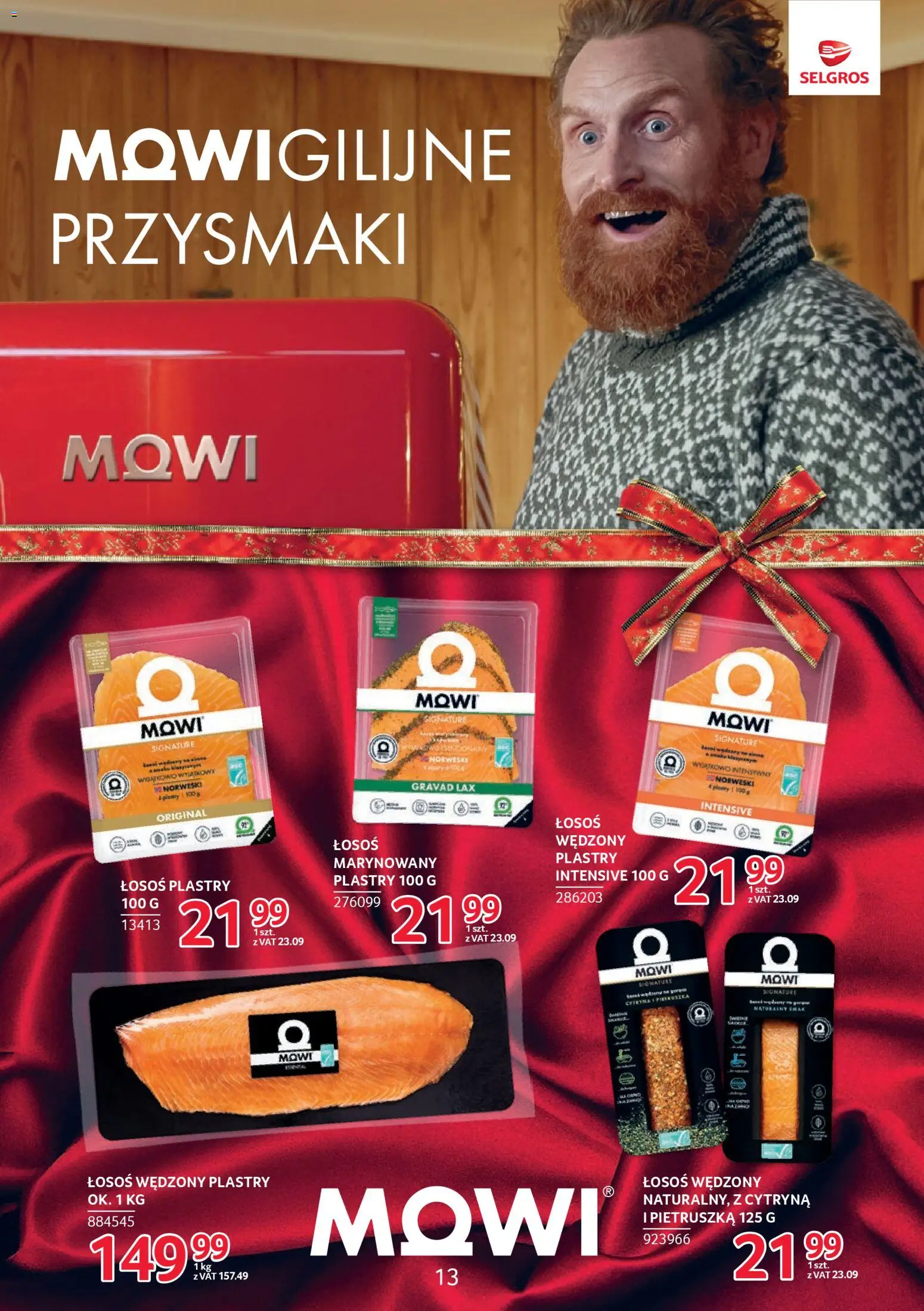 Selgros cash&carry Gazetka - Markowe produkty od 04.12.2025 | Strona: 13 | Produkty: Cytryna, Pietruszka, Łosoś wędzony, Łosoś