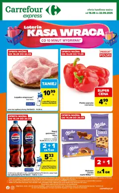 Pogląd oferty "Carrefour Gazetka - Express II" - ważna od 16.09.2025