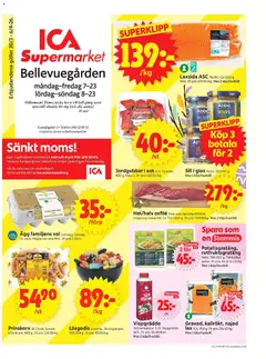 ICA Supermarket - Malmö - Förhandsvisning av reklamblad från butik ICA Supermarket aktuell från 30.03.2026