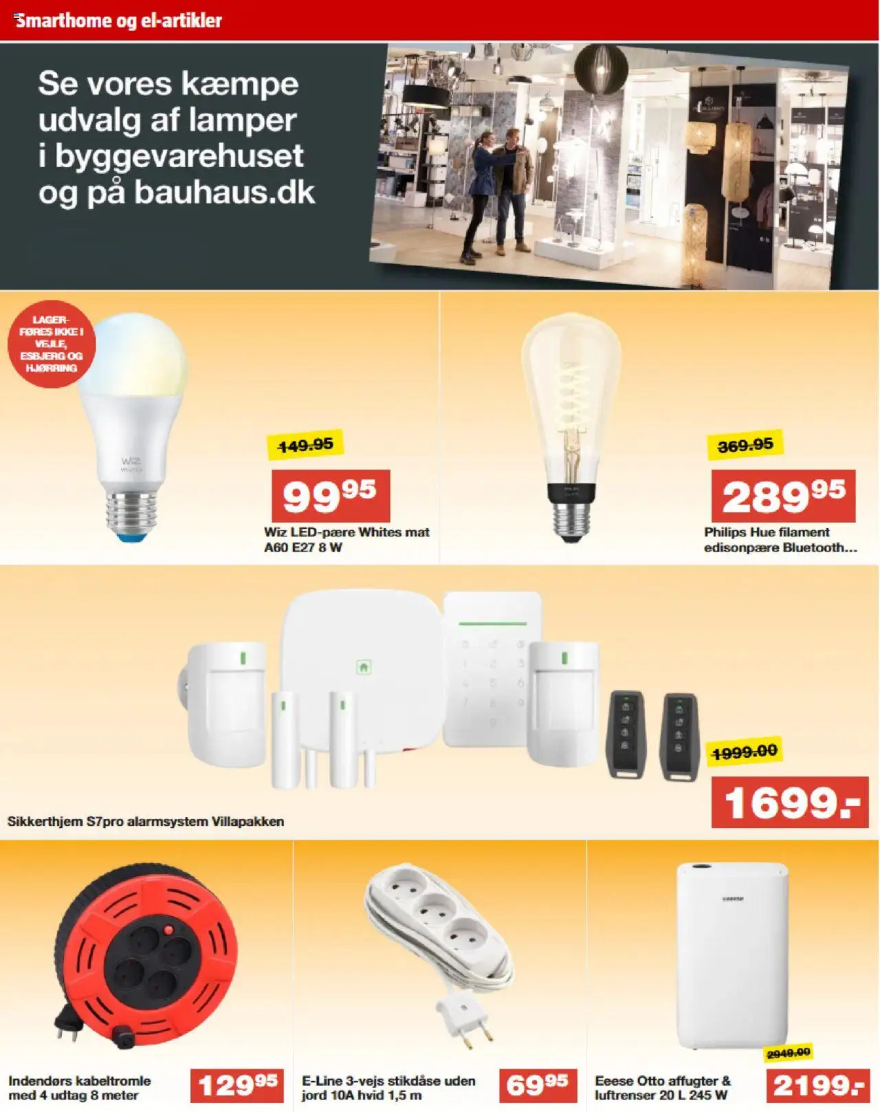 Bauhaus tilbudsavis – gyldig fra 03.10.2025 | Side: 17 | Produkter: Philips Hue, Hue, Luftrenser
