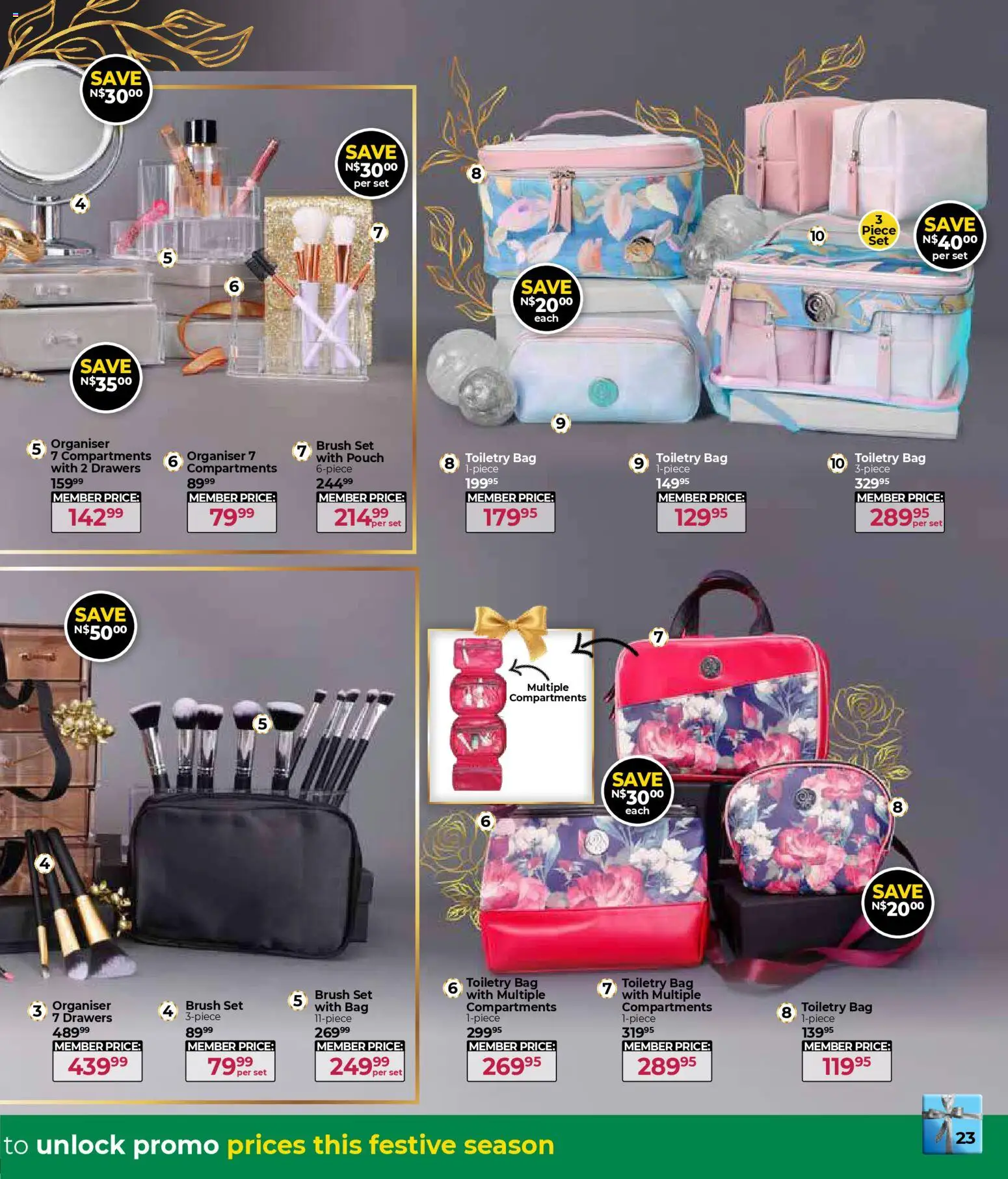 New Dis-Chem catalogue – valid from 29.10.2025 | Page: 23 | Products: Bag, Brush