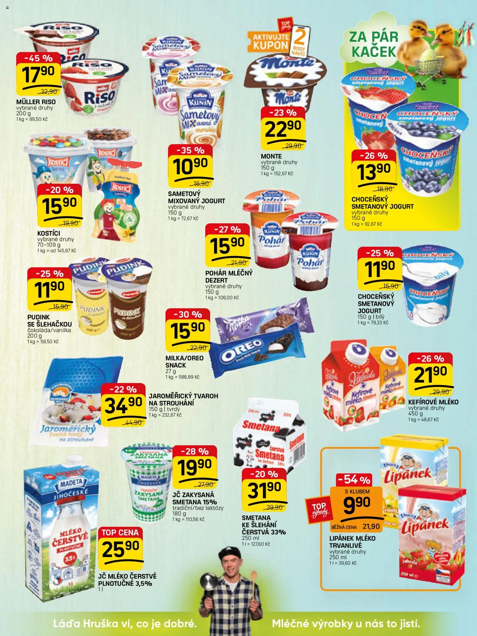 Flop leták - FlopTop od 25.02.2026 | Strana: 5 | Produkty: Lipánek, Mléko, Smetanový jogurt, Tvaroh
