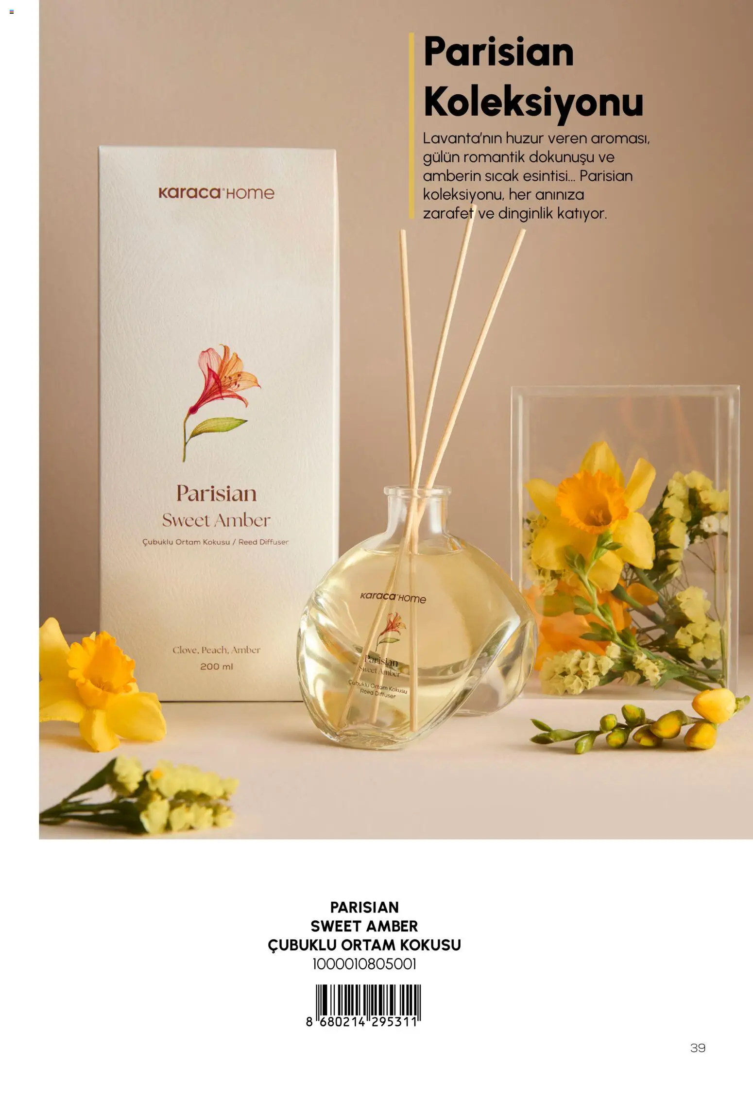 Karaca Home Katalog Dekoratif - İlkbahar / Yaz 2026 - 01.03.2026 tarihinden itibaren geçerlidir | Sayfa: 39