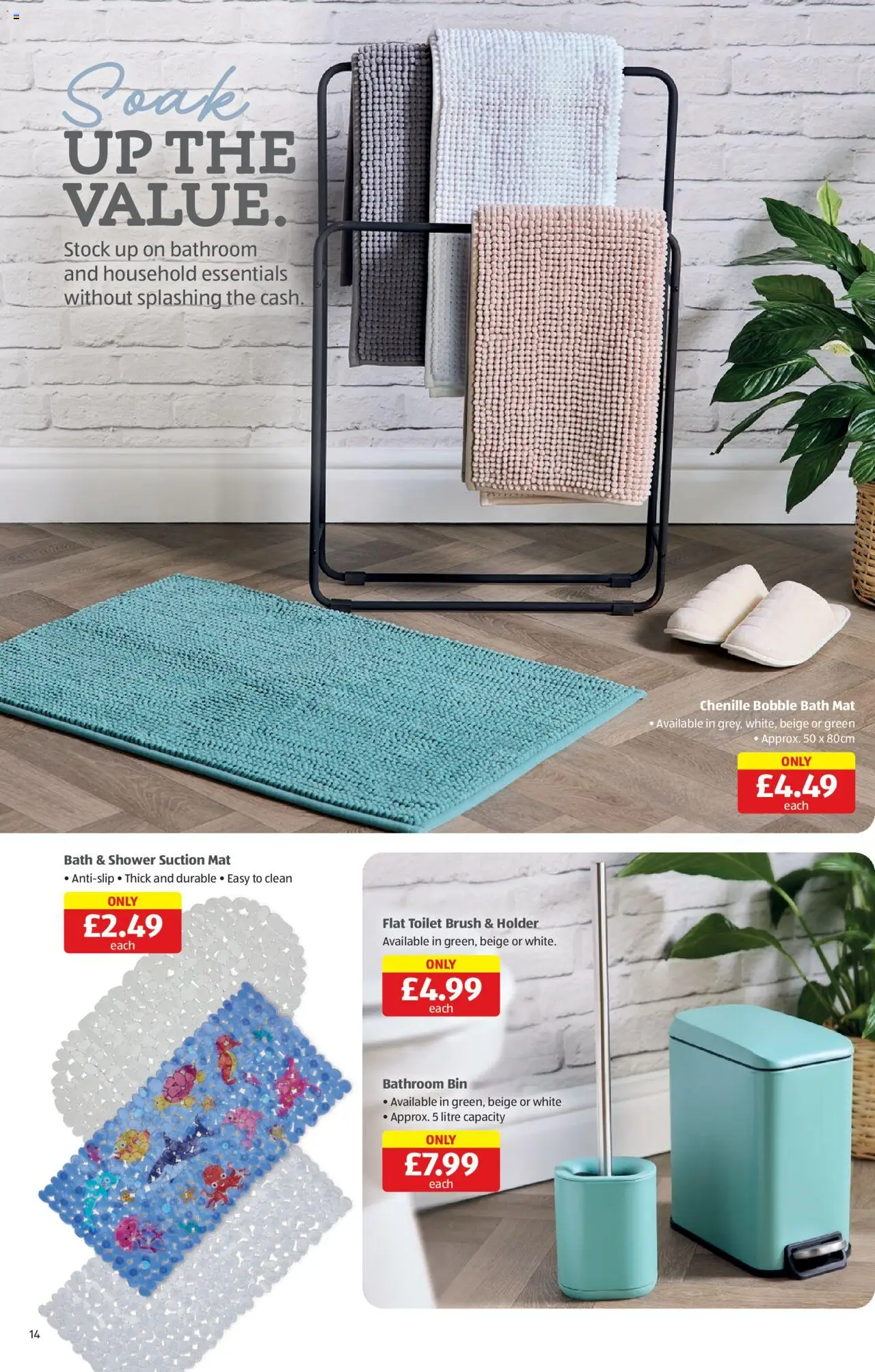  | Page: 14 | Products: Bath, Shower, Brush, Calvados