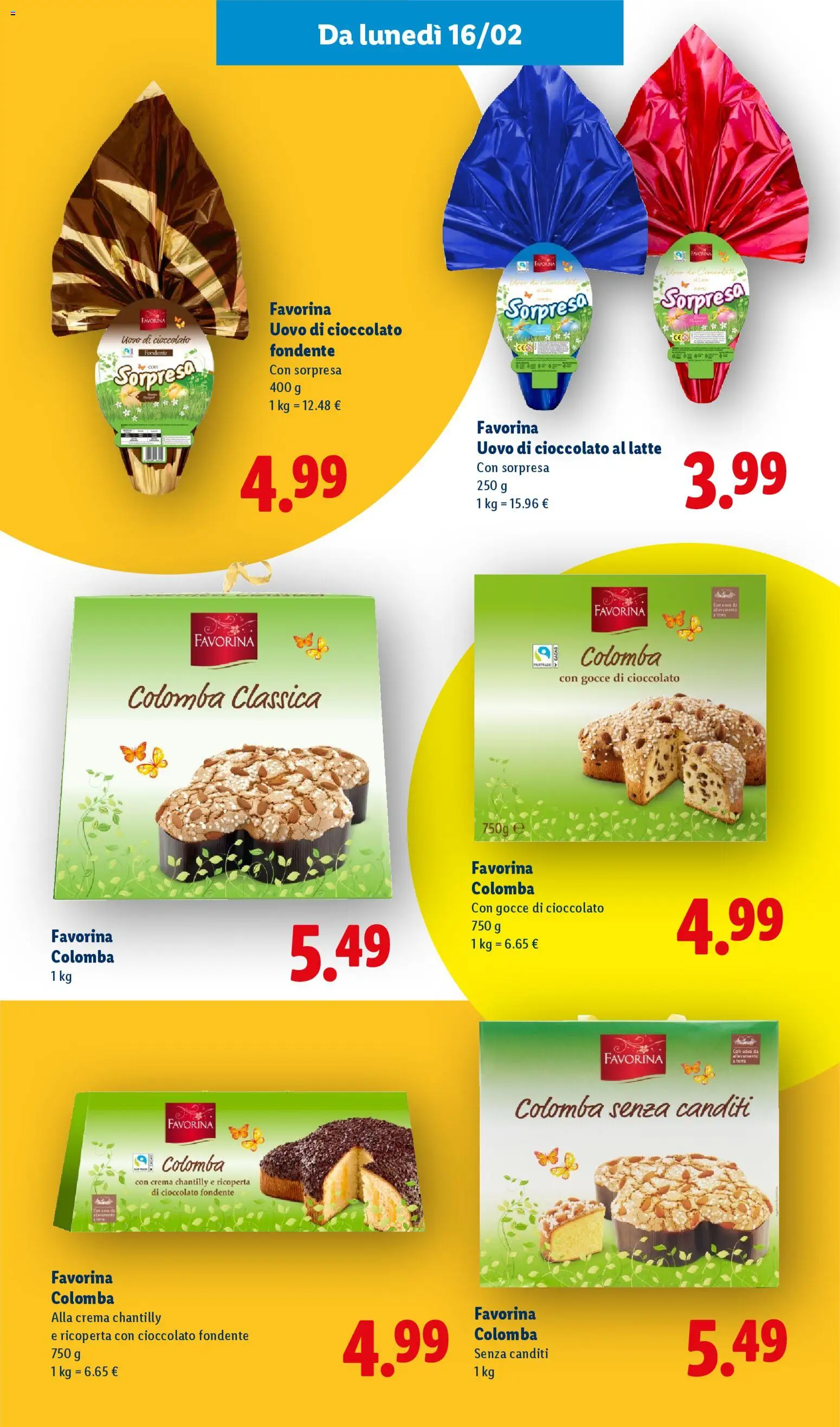 Volantino Lidl del 27.02.2026 | Pagina: 24 | Prodotti: Crema, Uova, Cioccolato, Latte