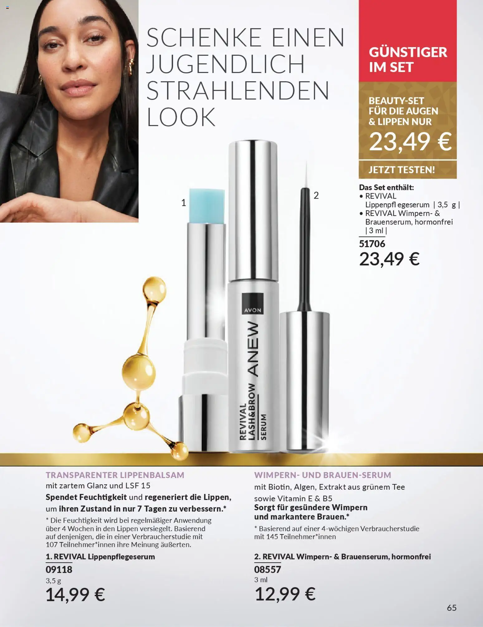 AVON Katalog Dezember 2025 – gültig ab 01.12.2025 | Seite: 67 | Produkte: Serum, Tee, Lippenbalsam