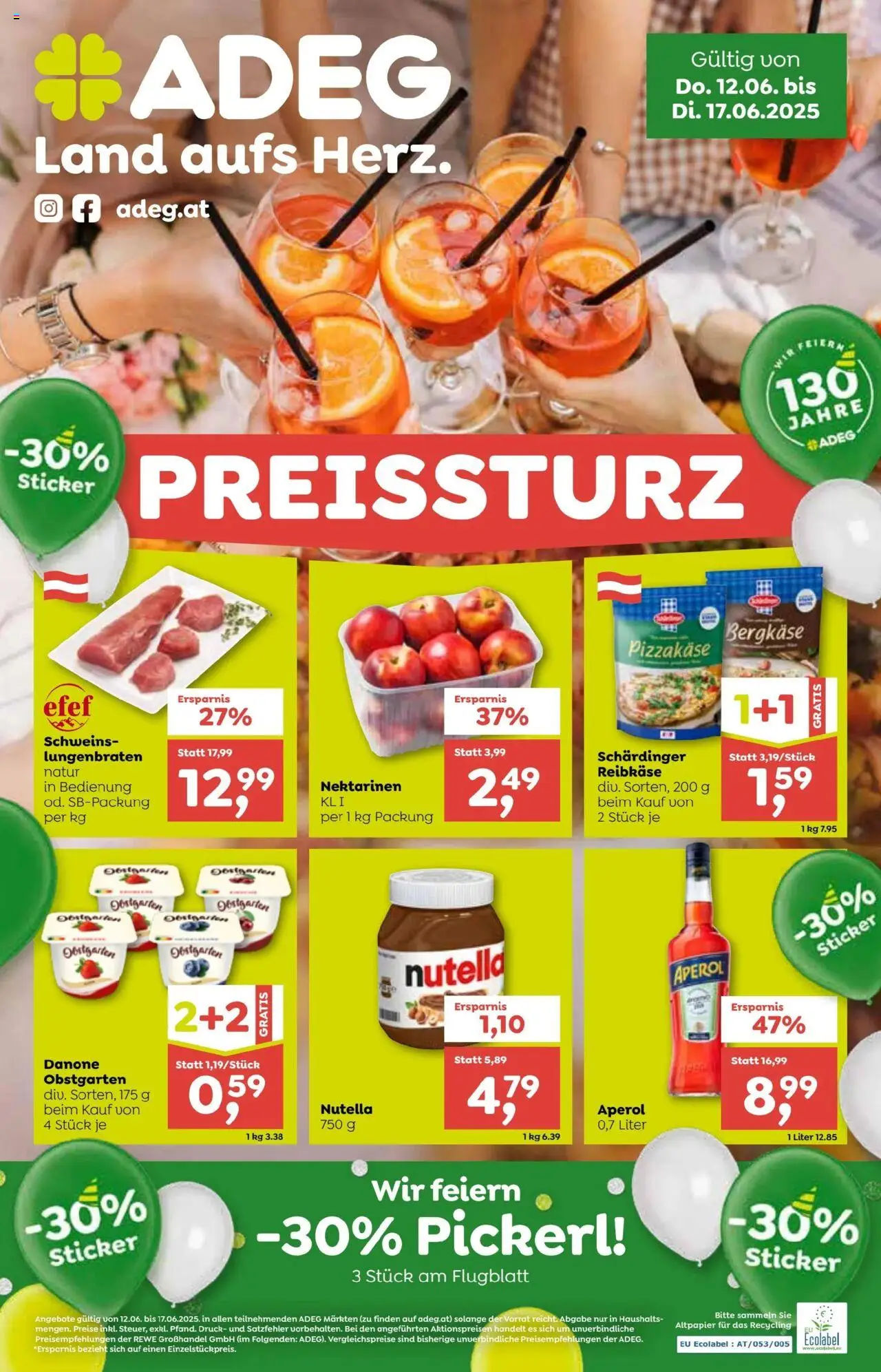 ADEG Flugblatt gültig ab 12.06.2025 | Seite: 1