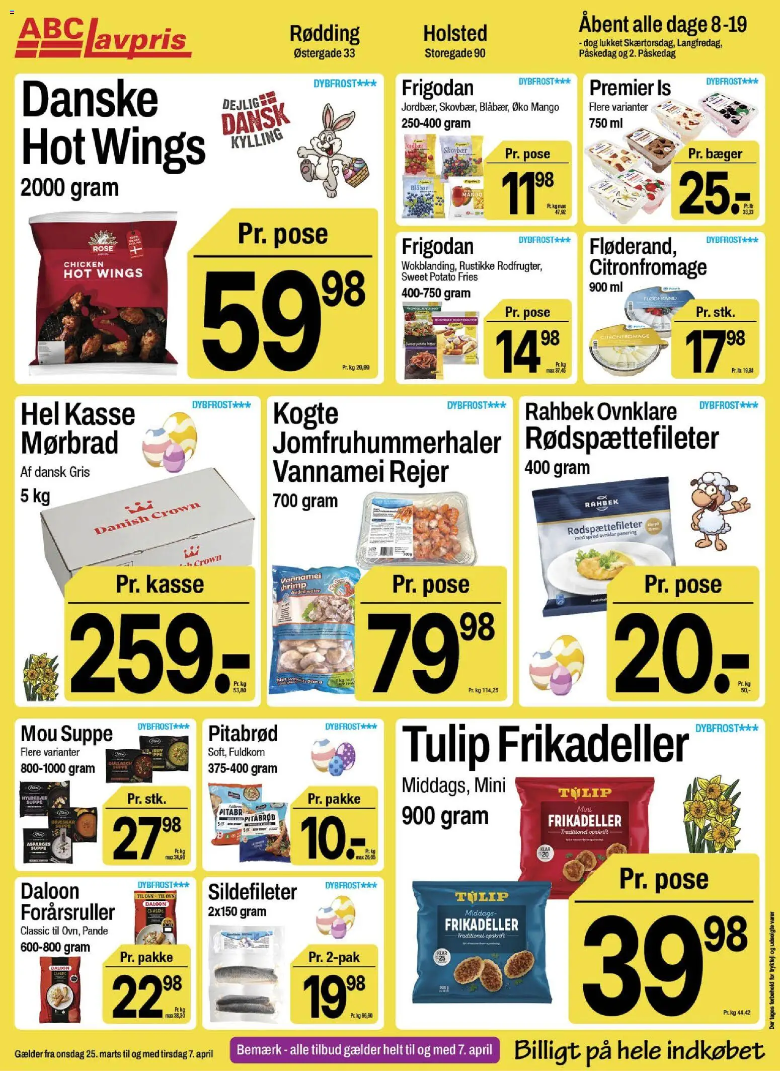 Abc Lavpris tilbudsavis – gyldig fra 25.03.2026 | Side: 9 | Produkter: Pitabrød, Græskar, Ovn, Asparges