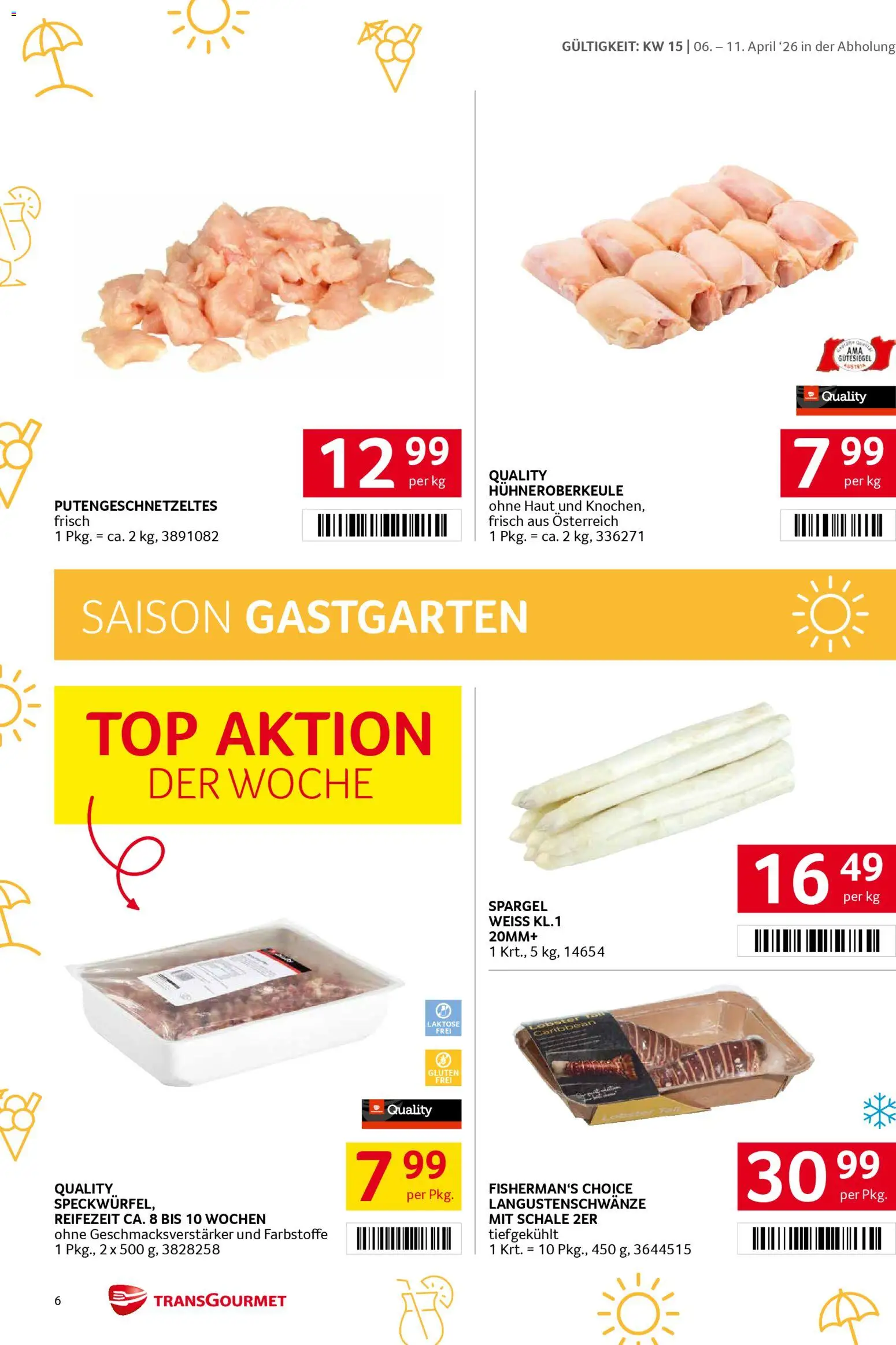 Transgourmet Flugblatt gültig ab 06.04.2026 | Seite: 6