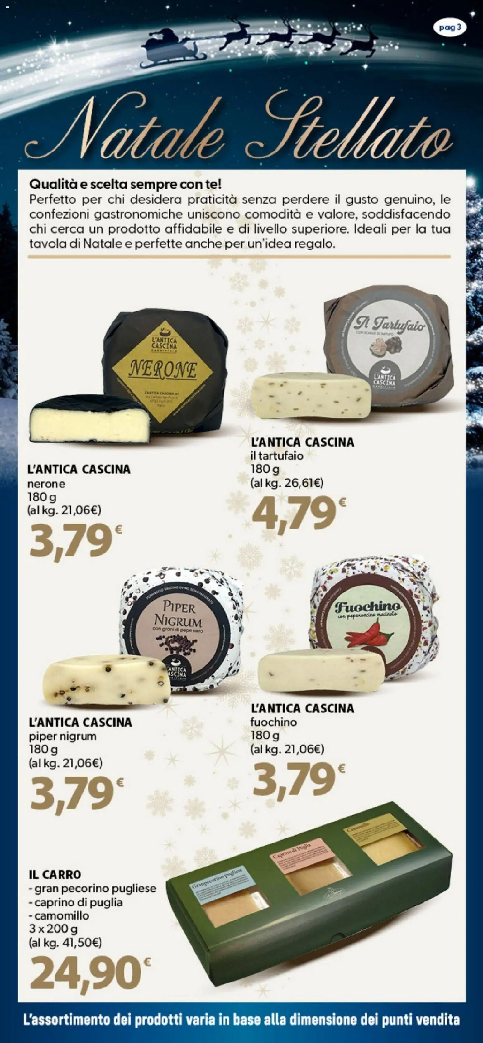 Volantino DOK del 01.12.2025 | Pagina: 3 | Prodotti: Tè, Pepe, Pecorino