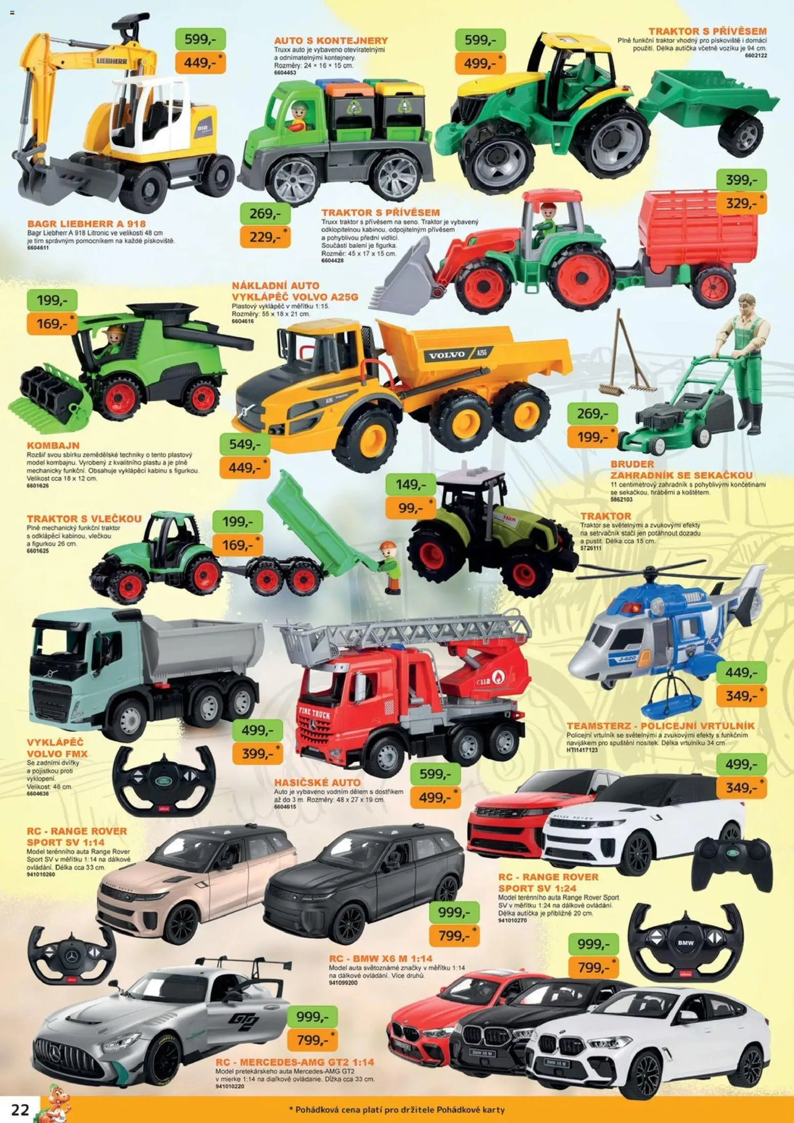 Dráčik leták od 16.04.2026 | Strana: 22 | Produkty: Pískoviště, Karty