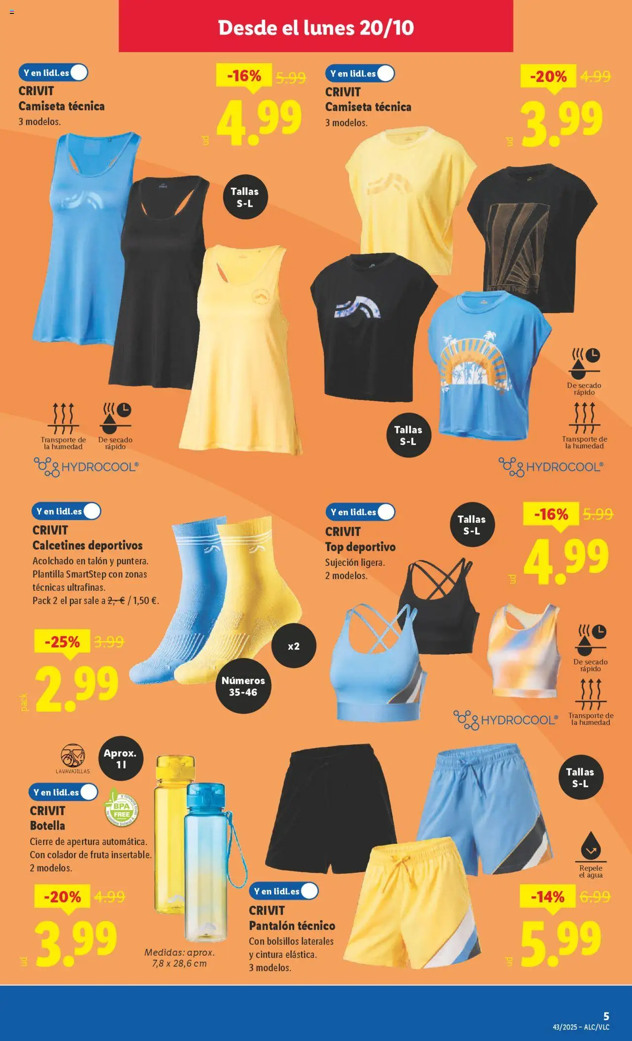Lidl folleto de bazar │ válido desde el 20.10.2025 | Página: 11 | Productos: Lavavajillas