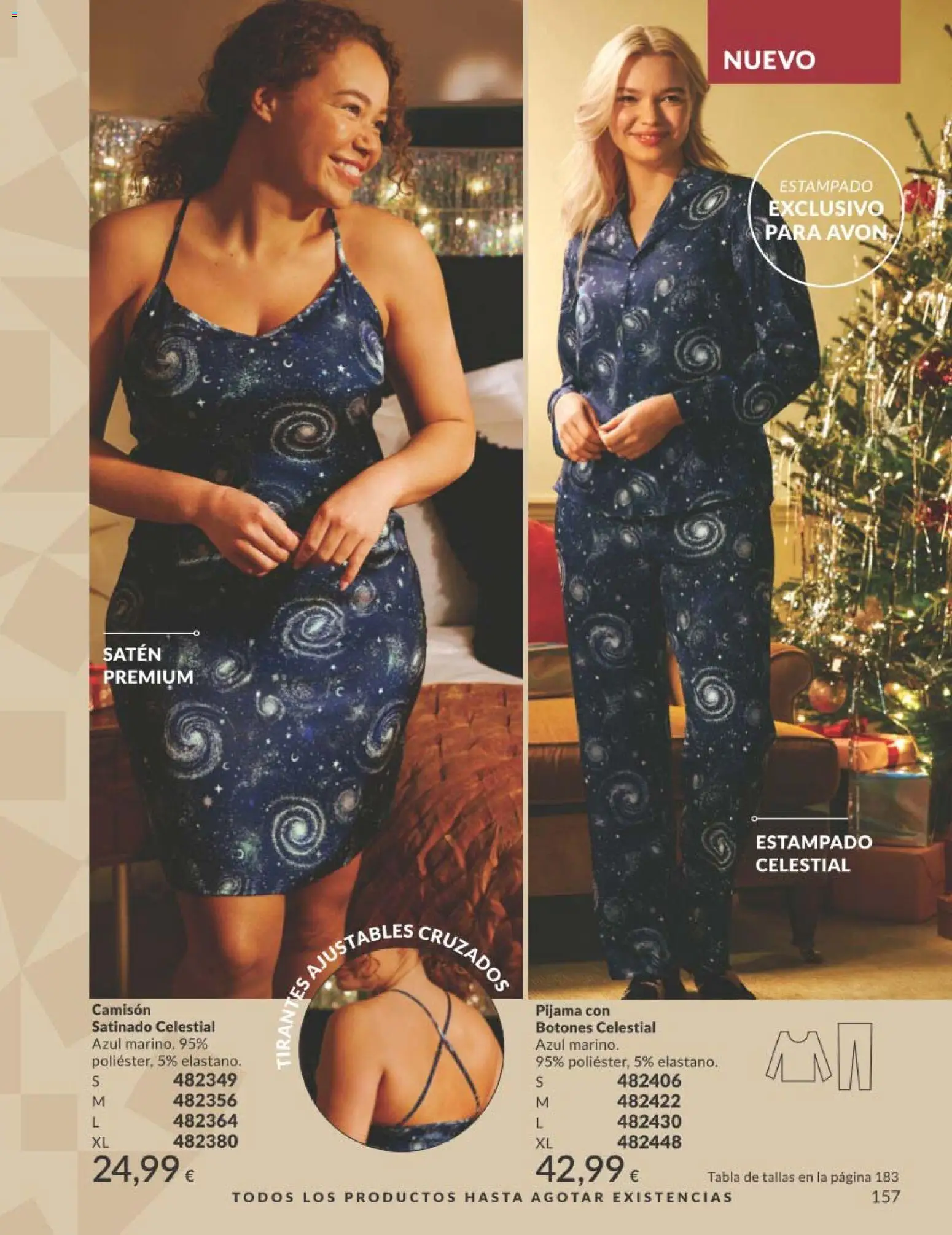 Catálogo AVON campaña 11 Black Friday │ válido desde el 01.11.2025 | Página: 157 | Productos: Pijama, Camisón