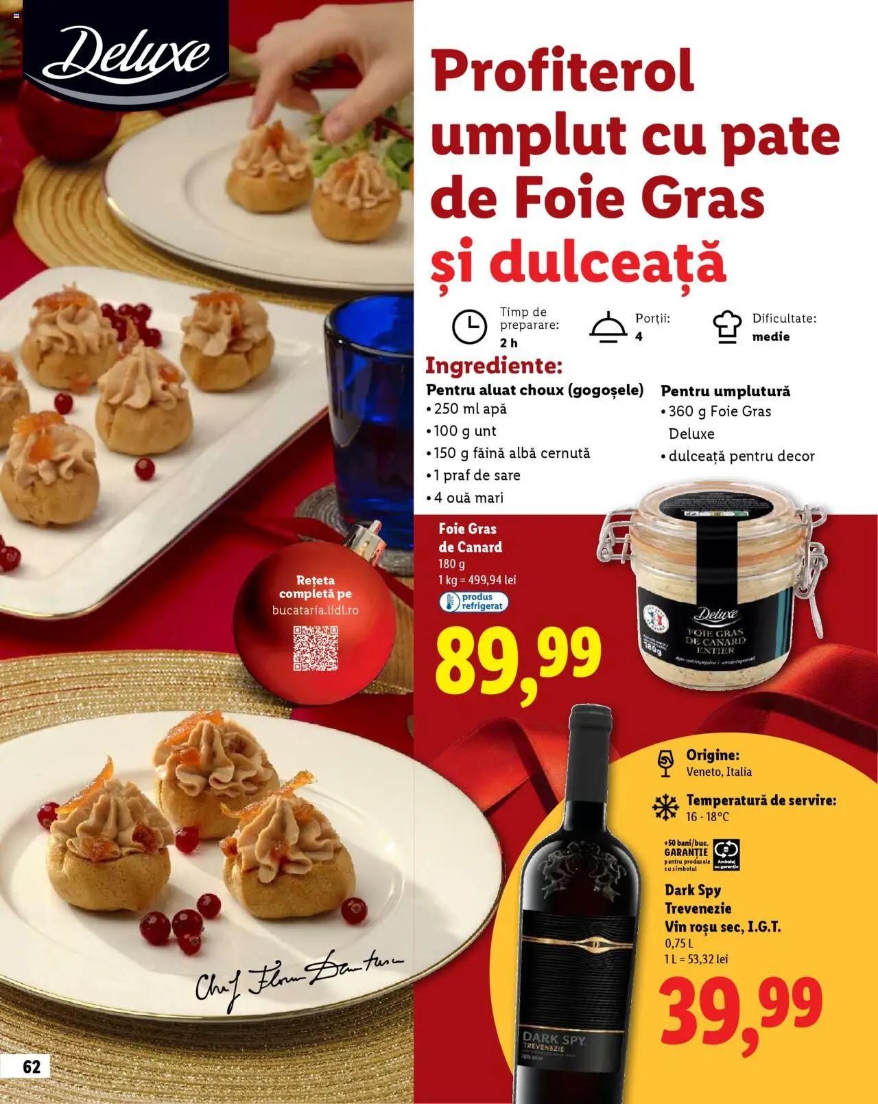Noul catalog Lidl – valabil de la 23.10.2025 | Pagină: 62 | Produse: Pate, Aluat, Unt, Ouă