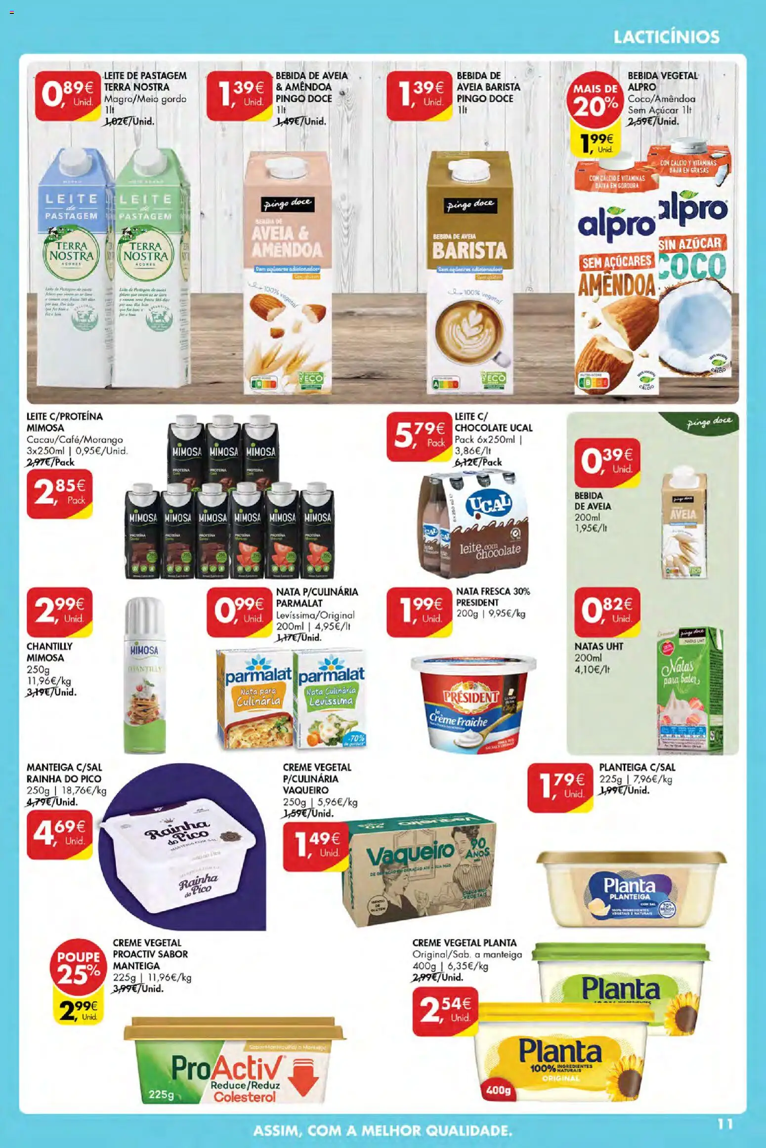 Pingo Doce Poupe Esta Semana Açores │ válido de 13.11.2025 | Página: 11 | Produtos: Aveia, Sal, Chocolate, Açúcar