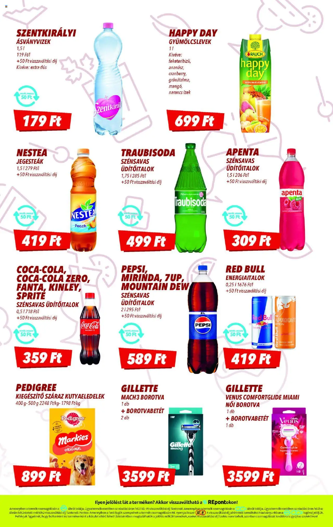 CBA akciós ujság - amely érvényes a következő dátumtól: 14.08.2025 | Oldal: 7 | Termékek: Red bull, Borotva, Multivitamin, Mangó