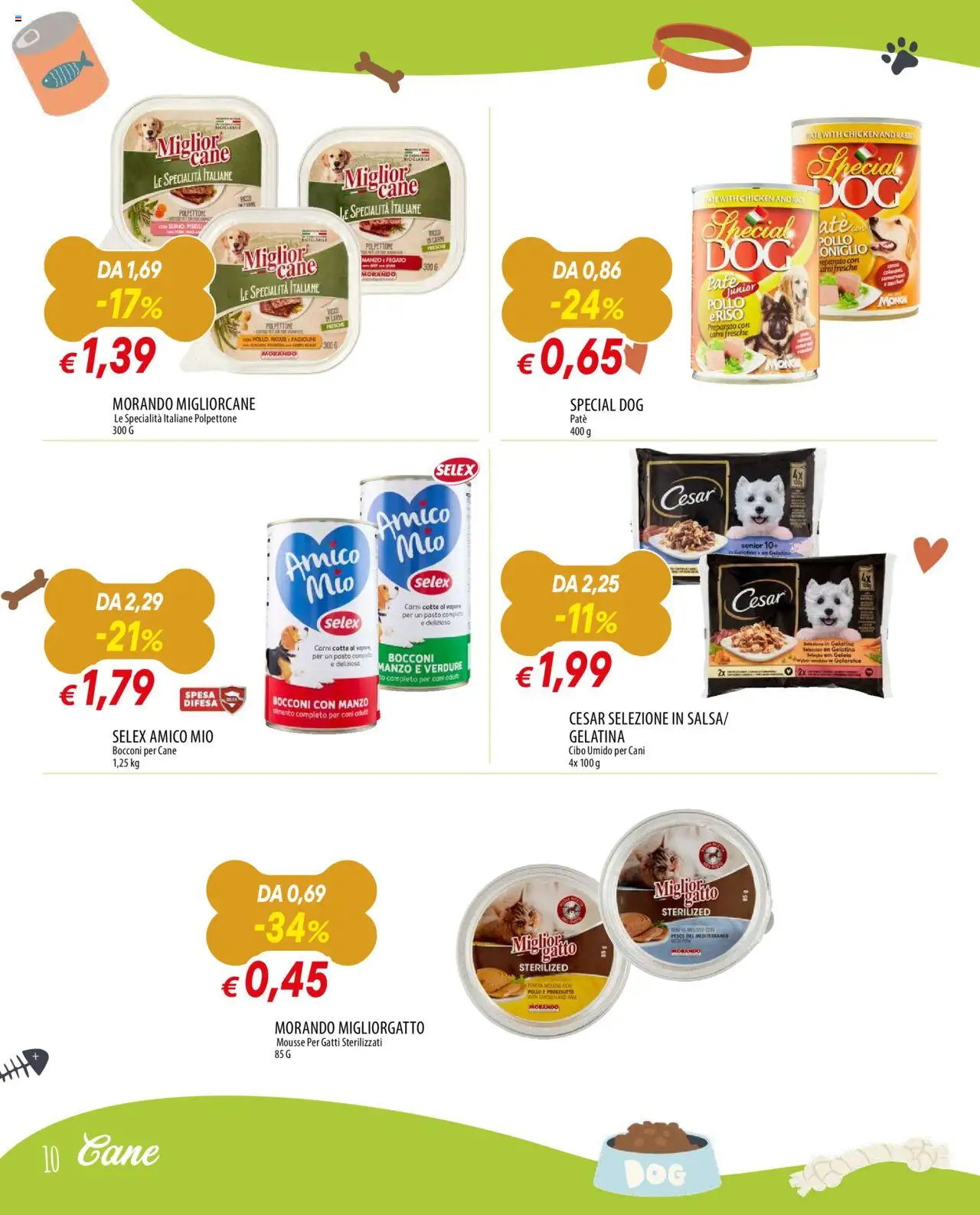 Volantino Galassia del 16.10.2025 | Pagina: 10 | Prodotti: Paté, Pollo, Pesce, Prosciutto