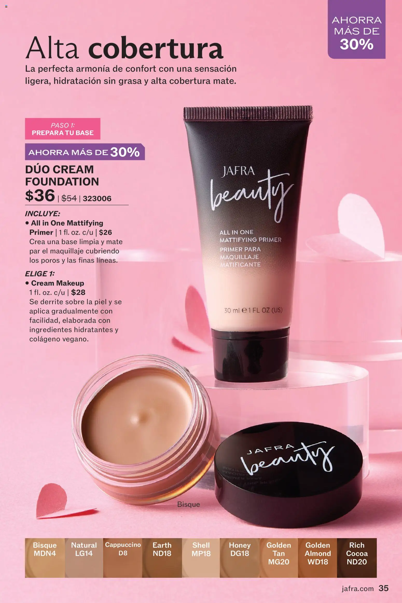 JAFRA folleto │ válido desde el 01.01.2026 | Página: 35 | Productos: Maquillaje, Κρεμάστρα