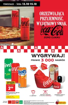 Pogląd oferty "Napój gazowany, 330 ml: Coca-Cola, Sprite, Fanta, Coca-Cola, Sprite, Fanta in 330 ml cans" - ważna od 13.10.2025 | Strona: 85