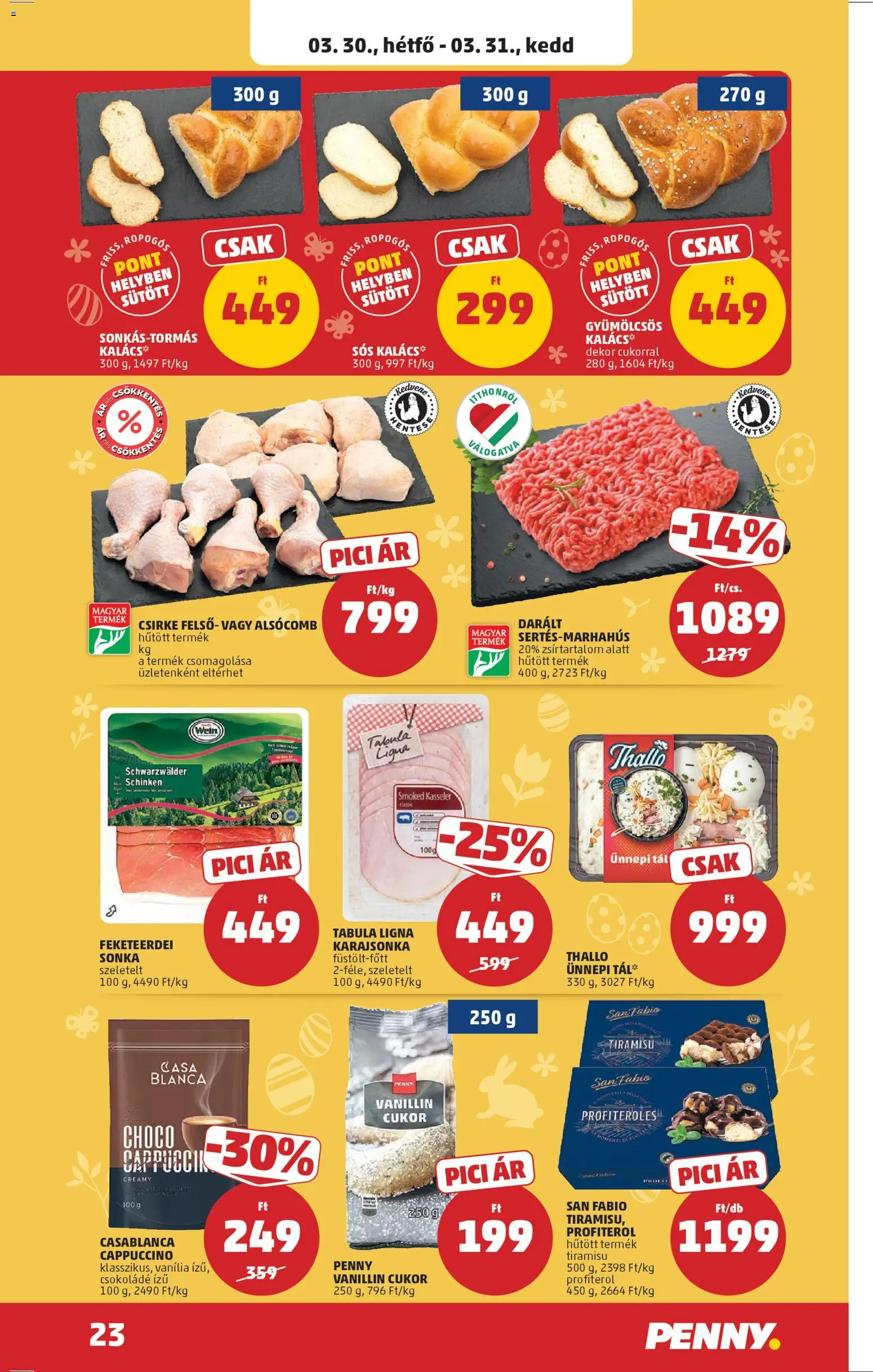 PENNY akciós ujság - amely érvényes a következő dátumtól: 26.03.2026 | Oldal: 27