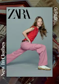 Náhled letáku Zara slevy - New In Girls od 01.08.2025