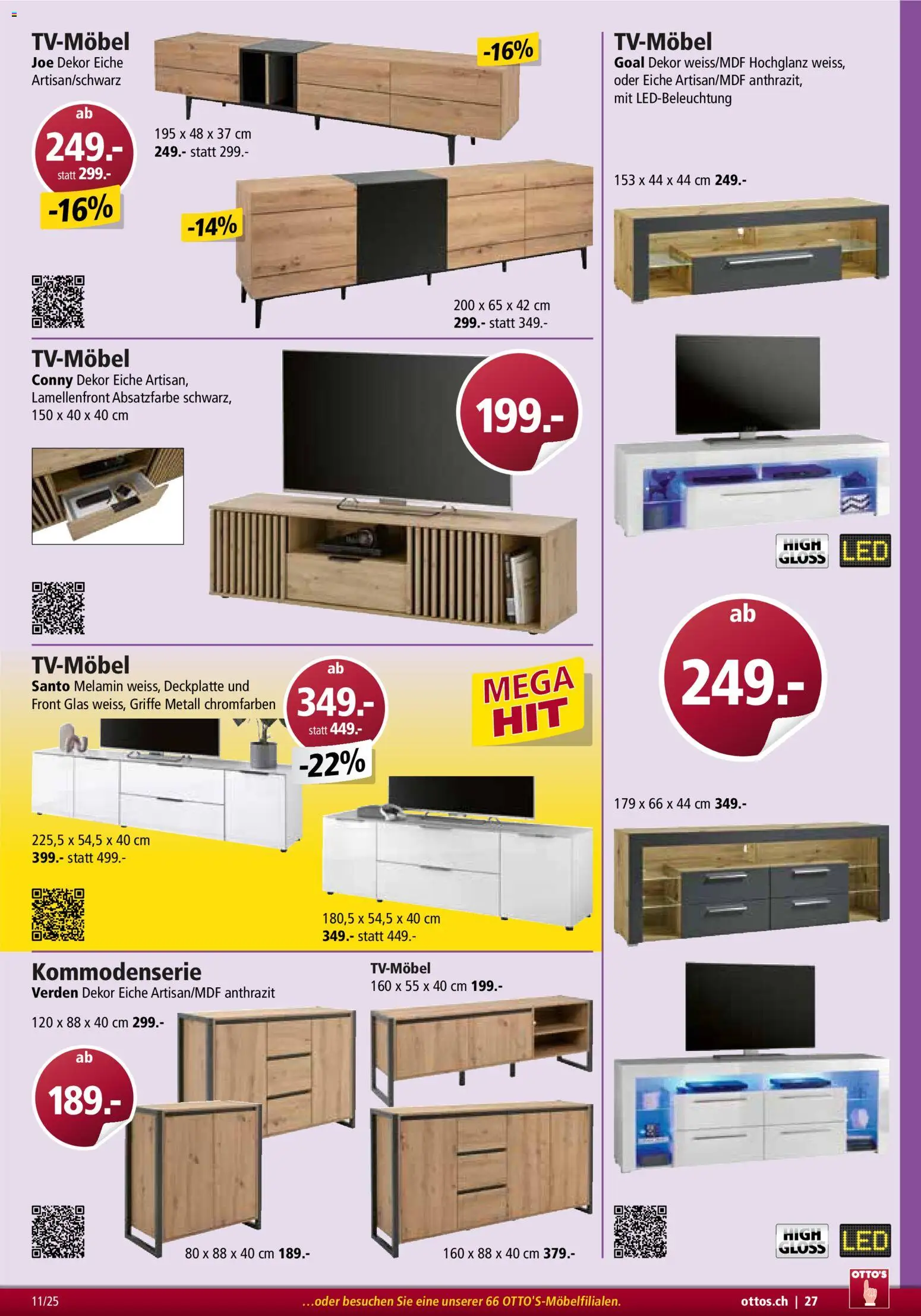 Otto's Aktionen Möbelflyer – gültig ab 01.11.2025 | Seite: 27