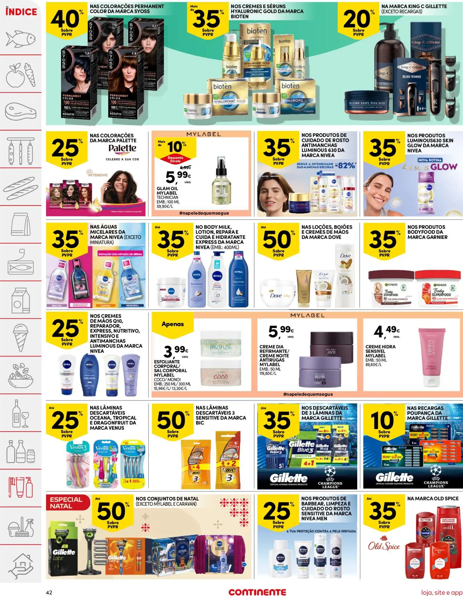 Continente folheto │ válido de 02.12.2025 | Página: 42 | Produtos: Sal, Sérum, Creme