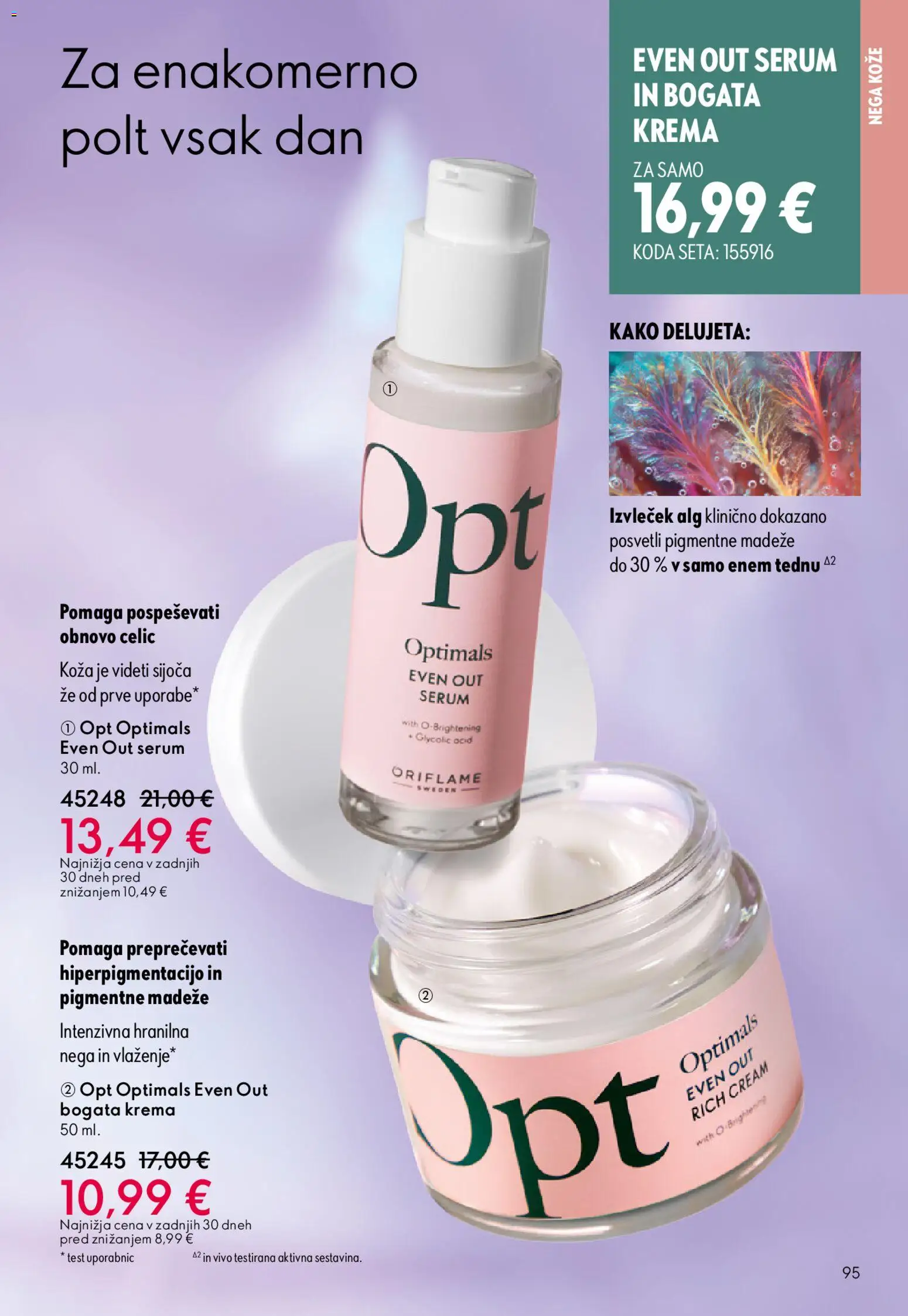 Novi Oriflame katalog ponudbe – veljaven od 22.04.2026 | Stran: 95 | Izdelki: Krema