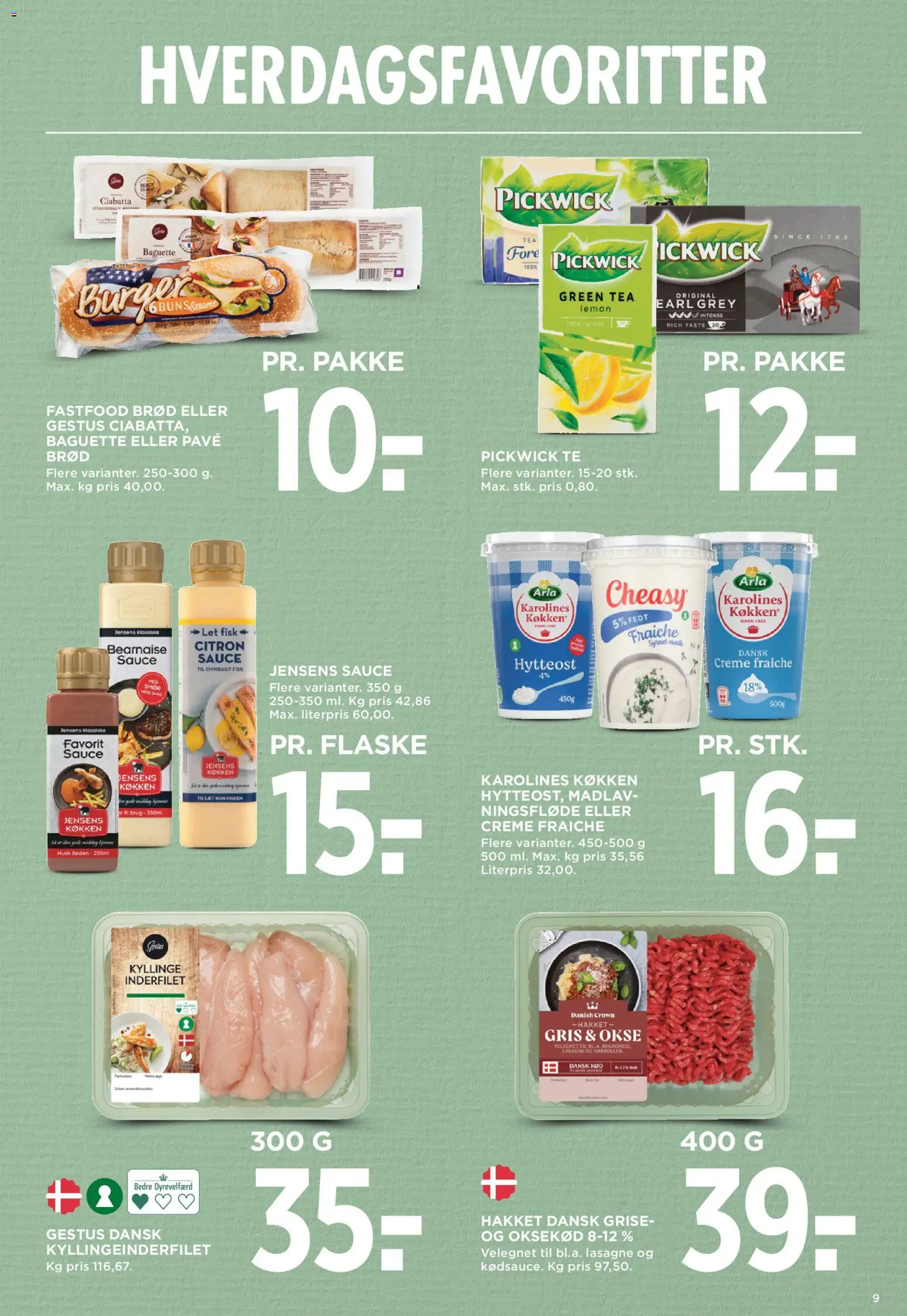 Meny tilbudsavis – gyldig fra 13.02.2026 | Side: 11 | Produkter: Creme, Te, Creme fraiche, Hytteost