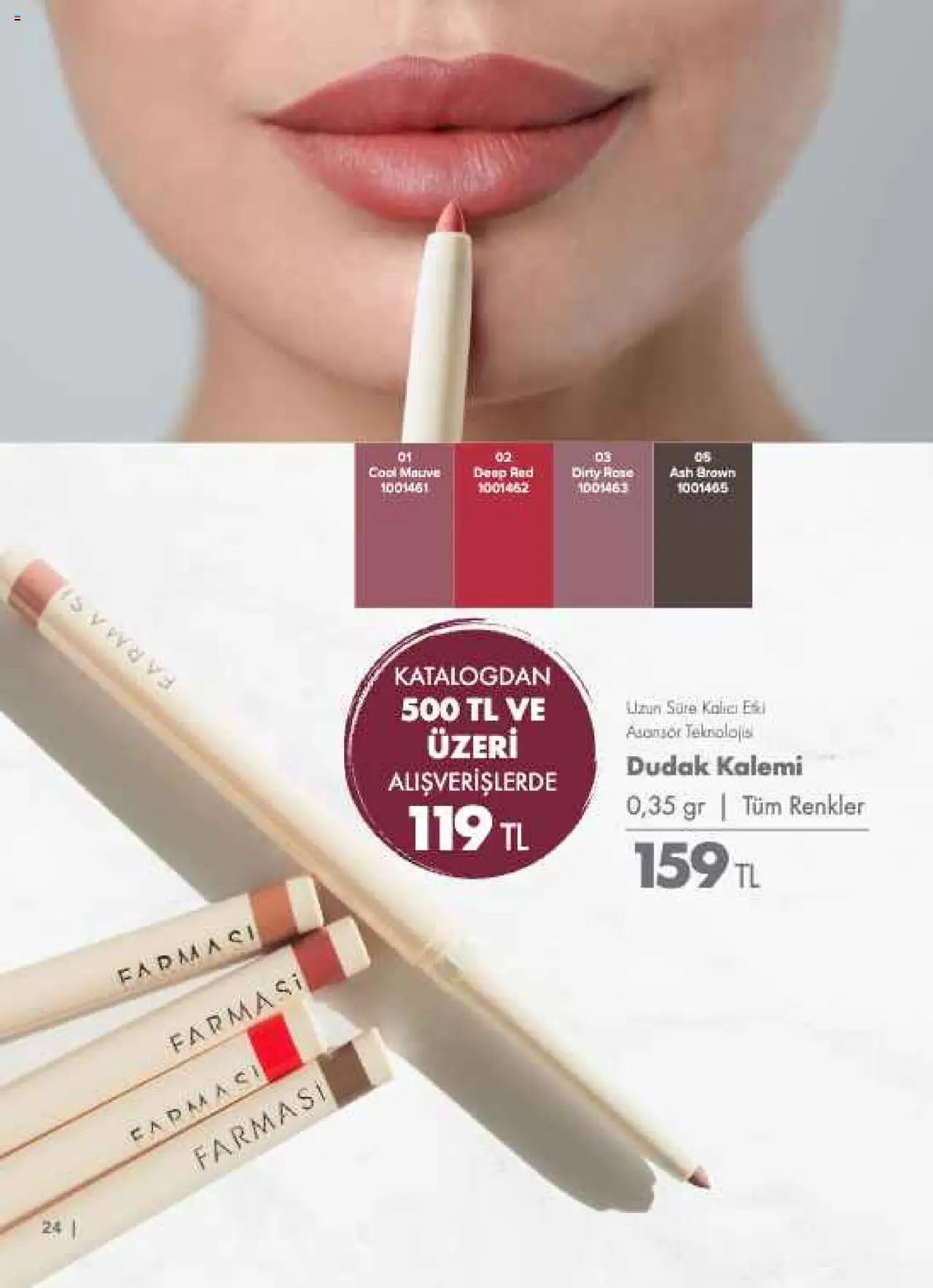 Farmasi Katalog - 01.08.2025 tarihinden itibaren geçerlidir | Sayfa: 24