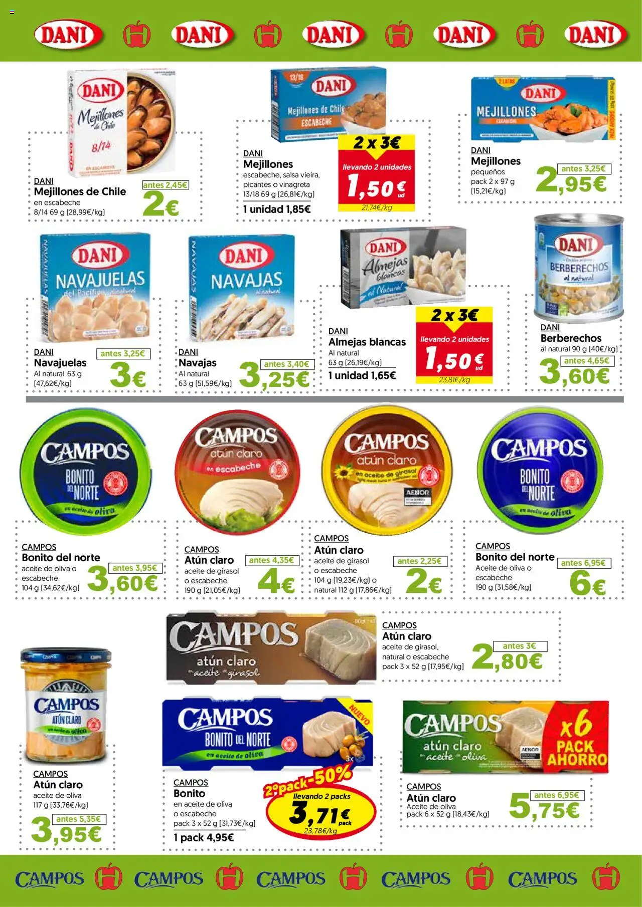 Hiper Usera folleto │ válido desde el 17.09.2025 | Página: 3 | Productos: Aceite, Aceite de oliva, Aceite de girasol, Atún claro
