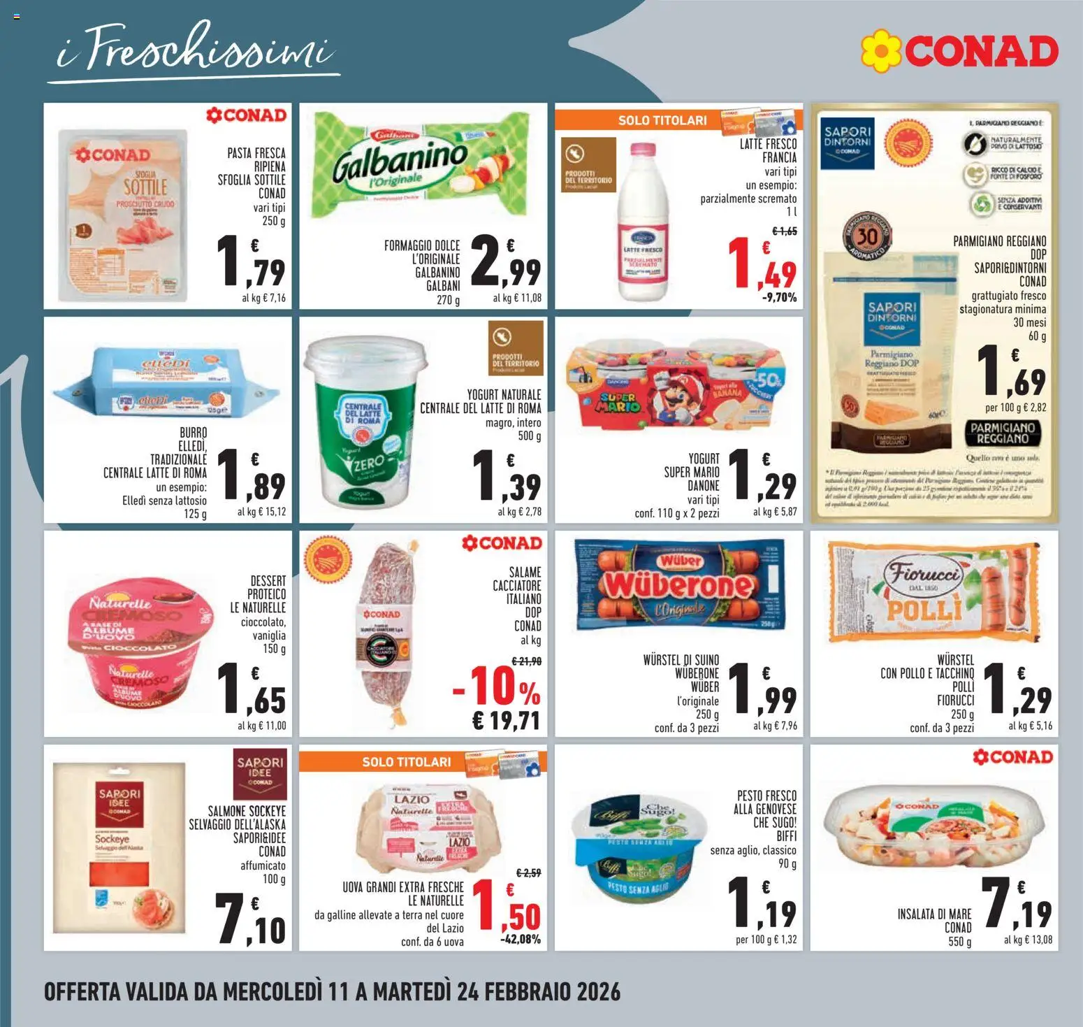 Volantino Conad del 11.02.2026 | Pagina: 12