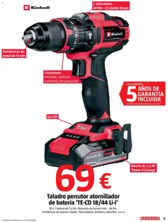 Vista previa Bauhaus folleto válido desde el 01.01.2026 | Página: 5 | Productos: Batería