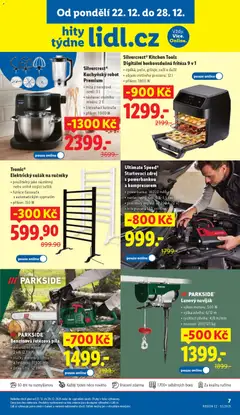 Náhled letáku Lidl leták - Hity týdne od 22.12.2025