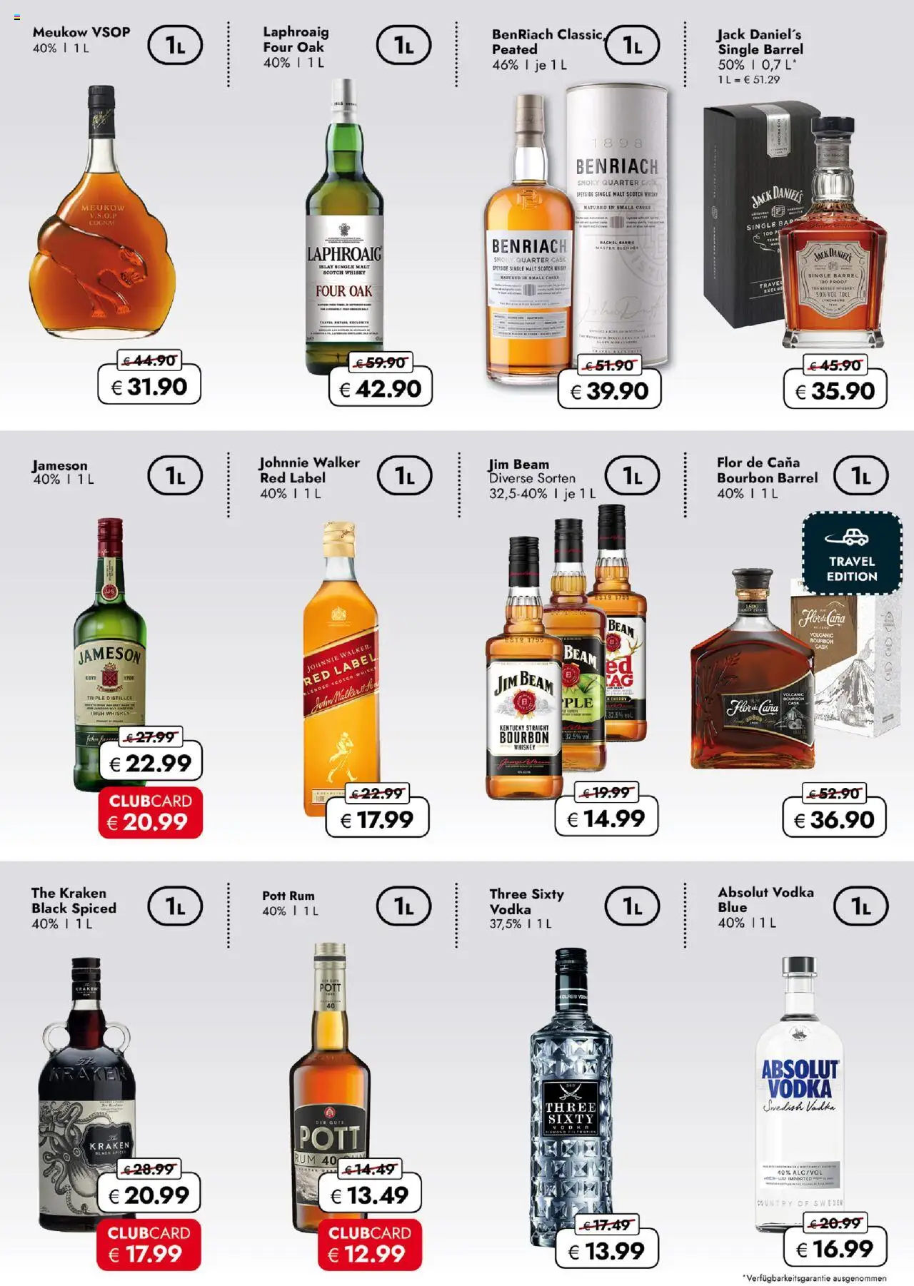 Travel FREE Flugblatt gültig ab 05.09.2025 | Seite: 2 | Produkte: Whiskey, Bourbon