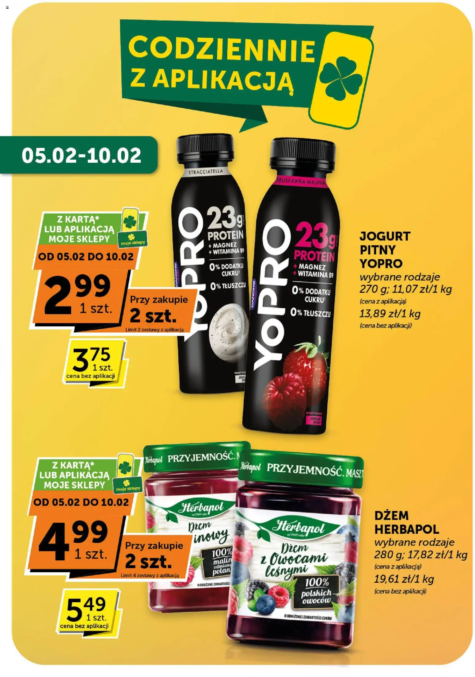 Euro Sklep Gazetka od 05.02.2026 | Strona: 9 | Produkty: Malina, Dżem, Jogurt