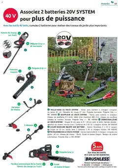 Mr. Bricolage - Prévisualisation de Mr. Bricolage catalogue valide à partir de 22.09.2025 | Page: 89 | Produits: Tronçonneuse, Batterie