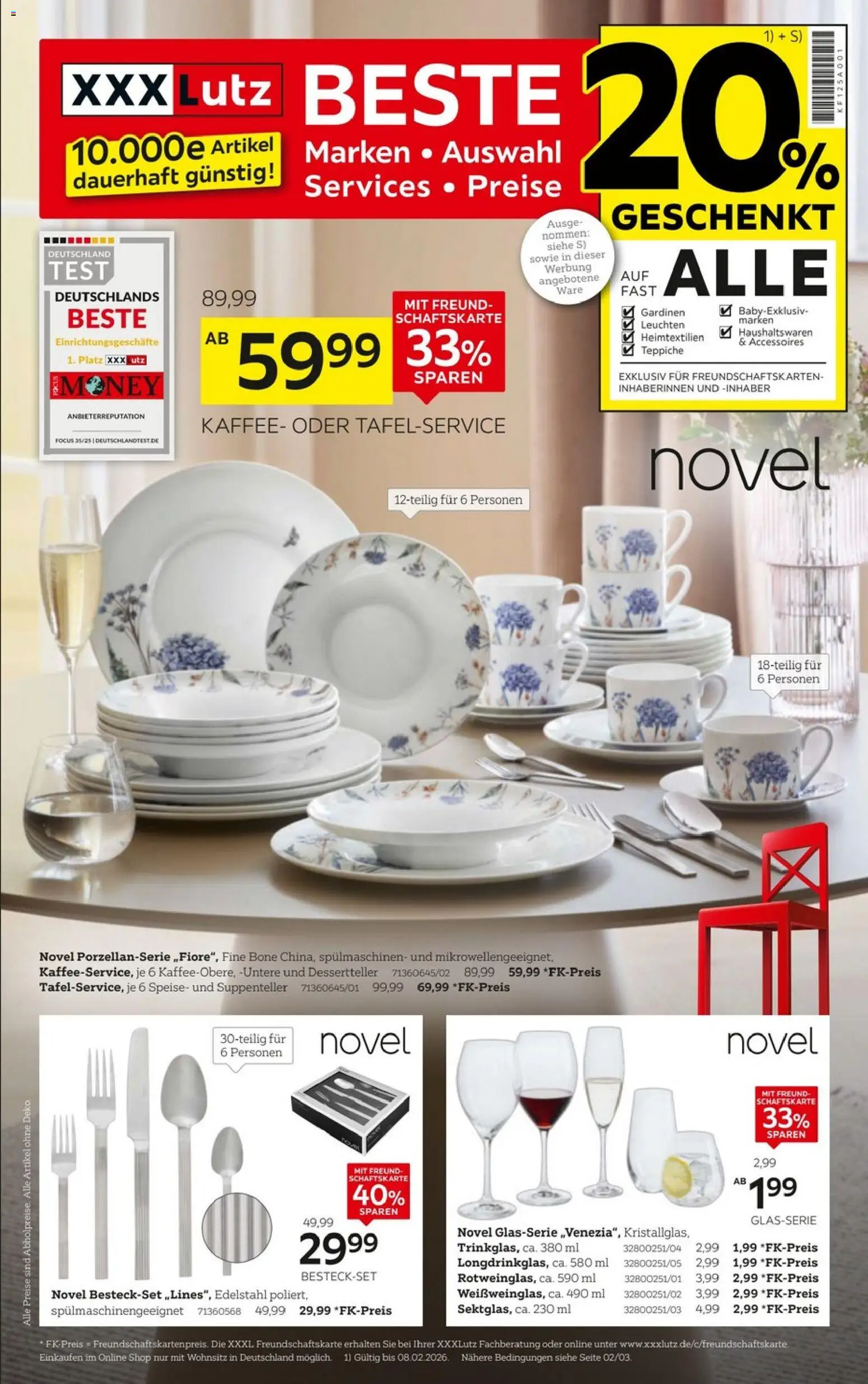 XXXL Lutz - Wohnaccessoires – gültig ab 25.01.2026 | Seite: 1 | Produkte: Kaffee