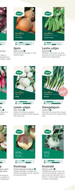 Aveve Groente- en kruidengids - Voorbeeld van een folder van Aveve, geldig van 23.02.2026 | Pagina: 23 | Producten: Salades, Ui