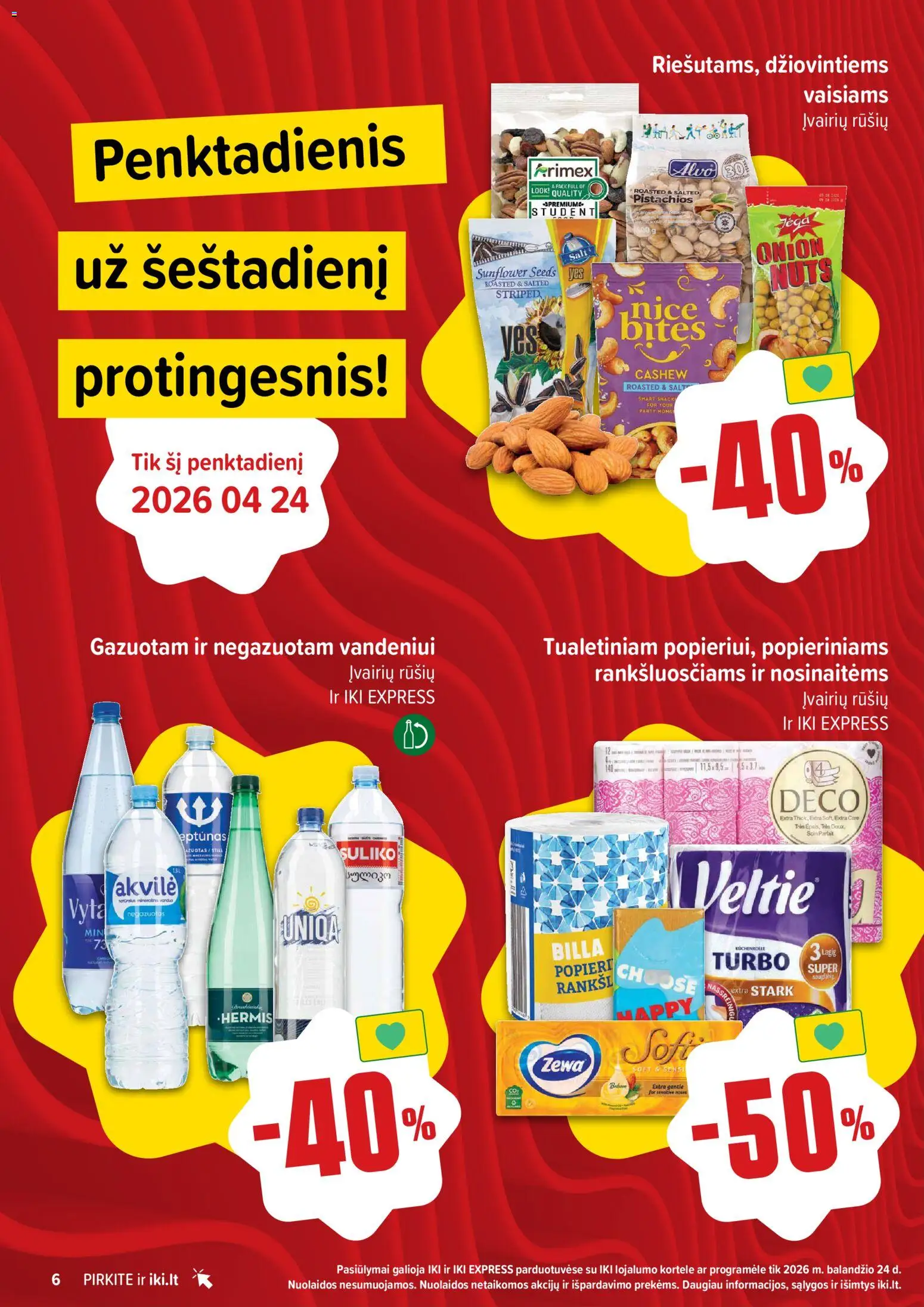 IKI akcijos nuo 20.04.2026 | Puslapis: 6